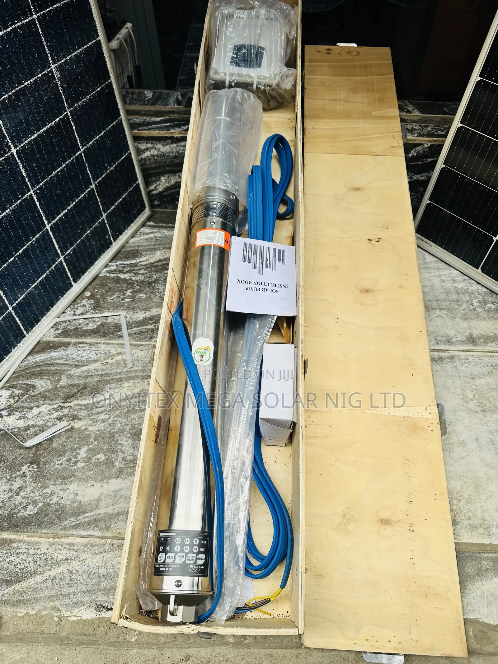 My Home Submersible Solar Pump 2hp AC/DC With Warranty