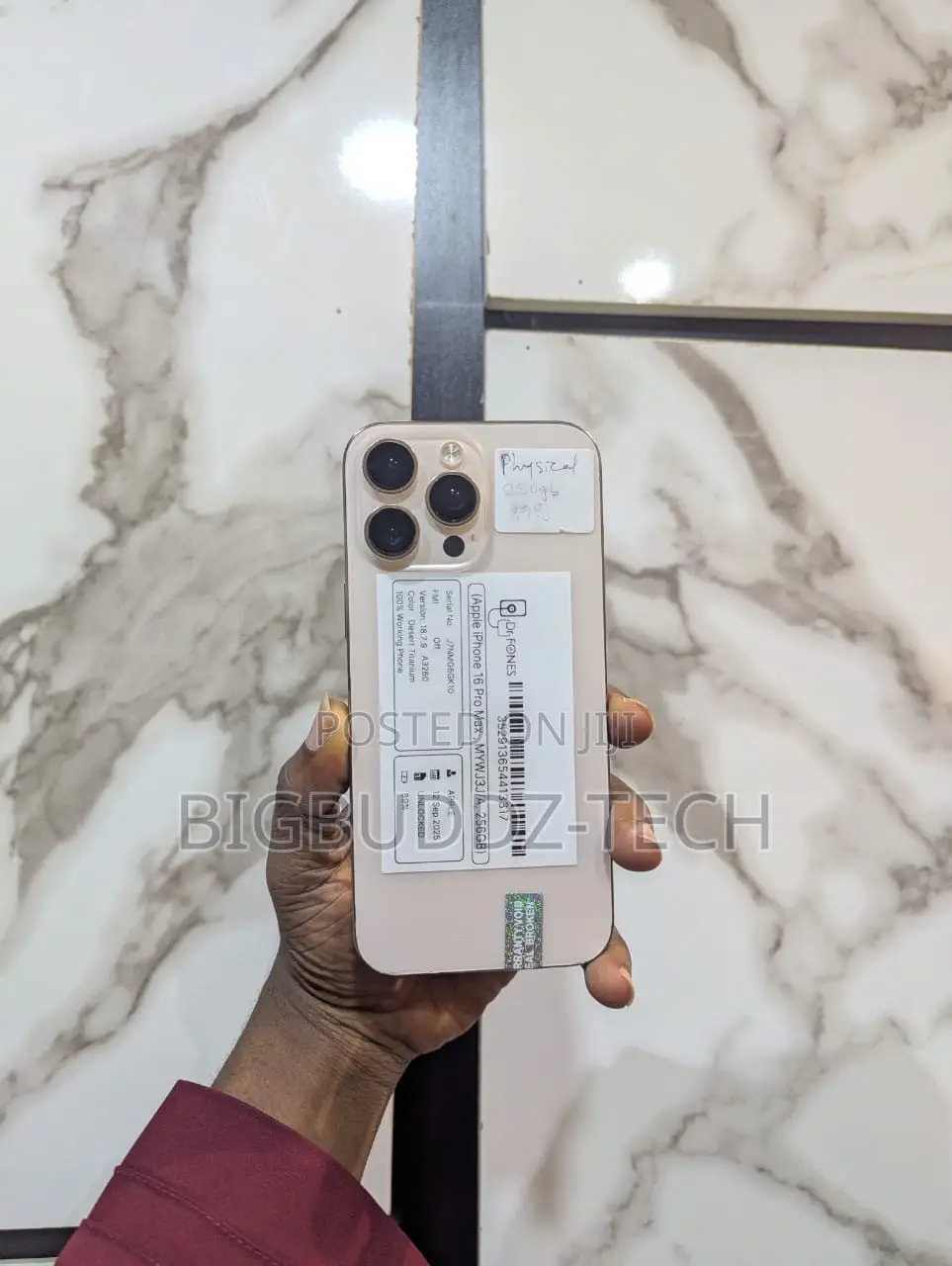 Apple iPhone 16 Pro Max 256 GB Graphite