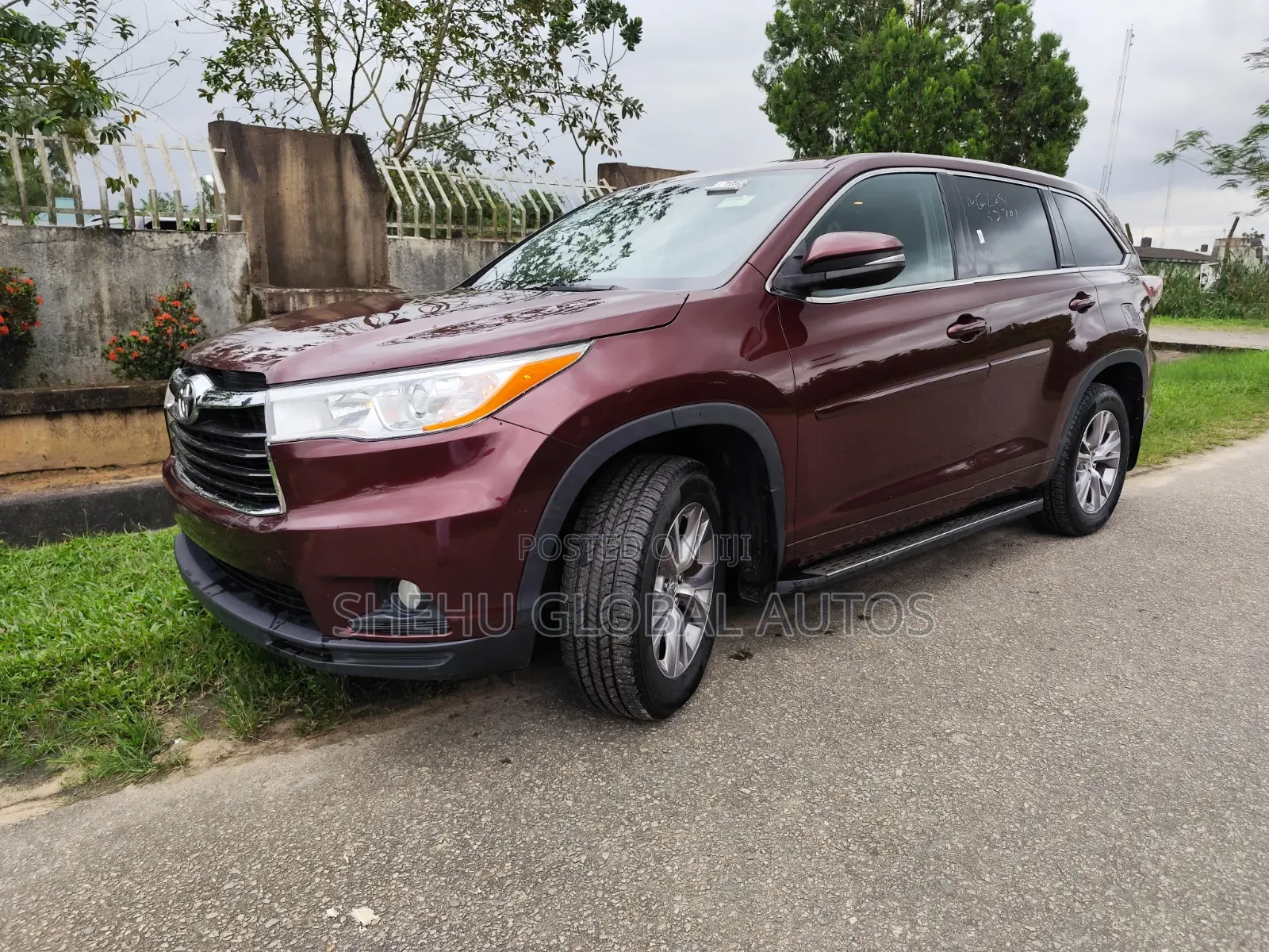 Toyota Highlander 2015 Burgundy