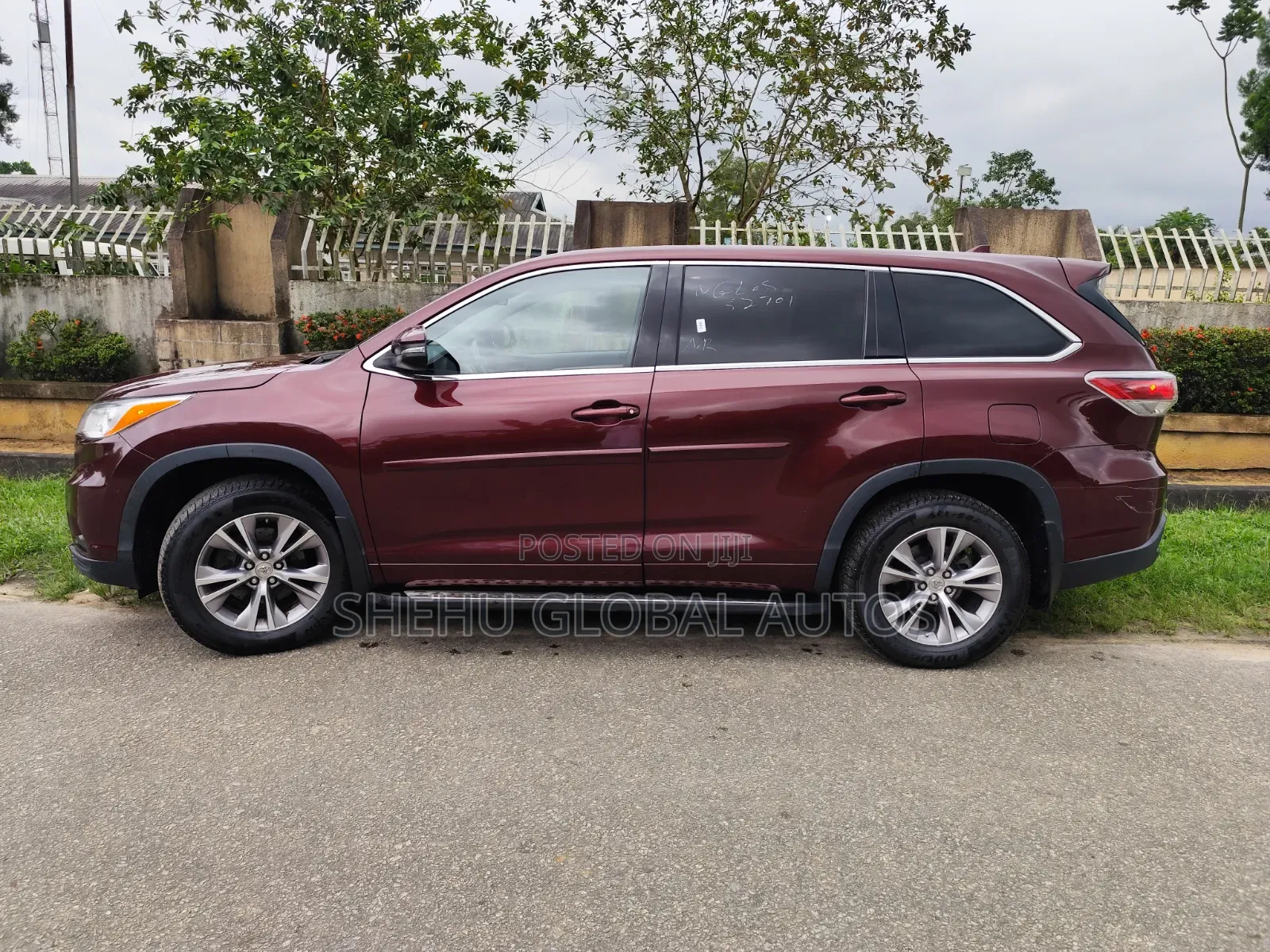 Toyota Highlander 2015 Burgundy