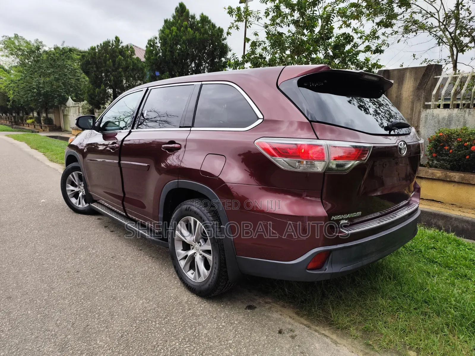 Toyota Highlander 2015 Burgundy