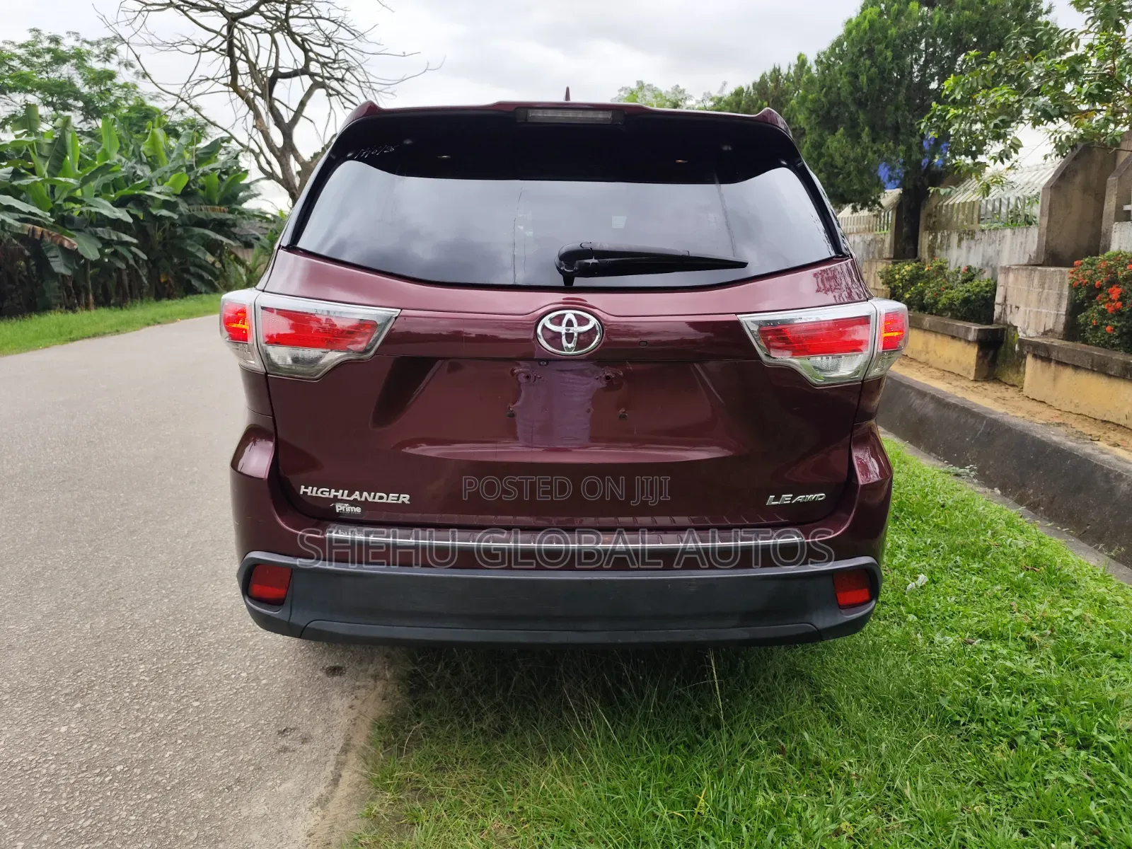 Toyota Highlander 2015 Burgundy
