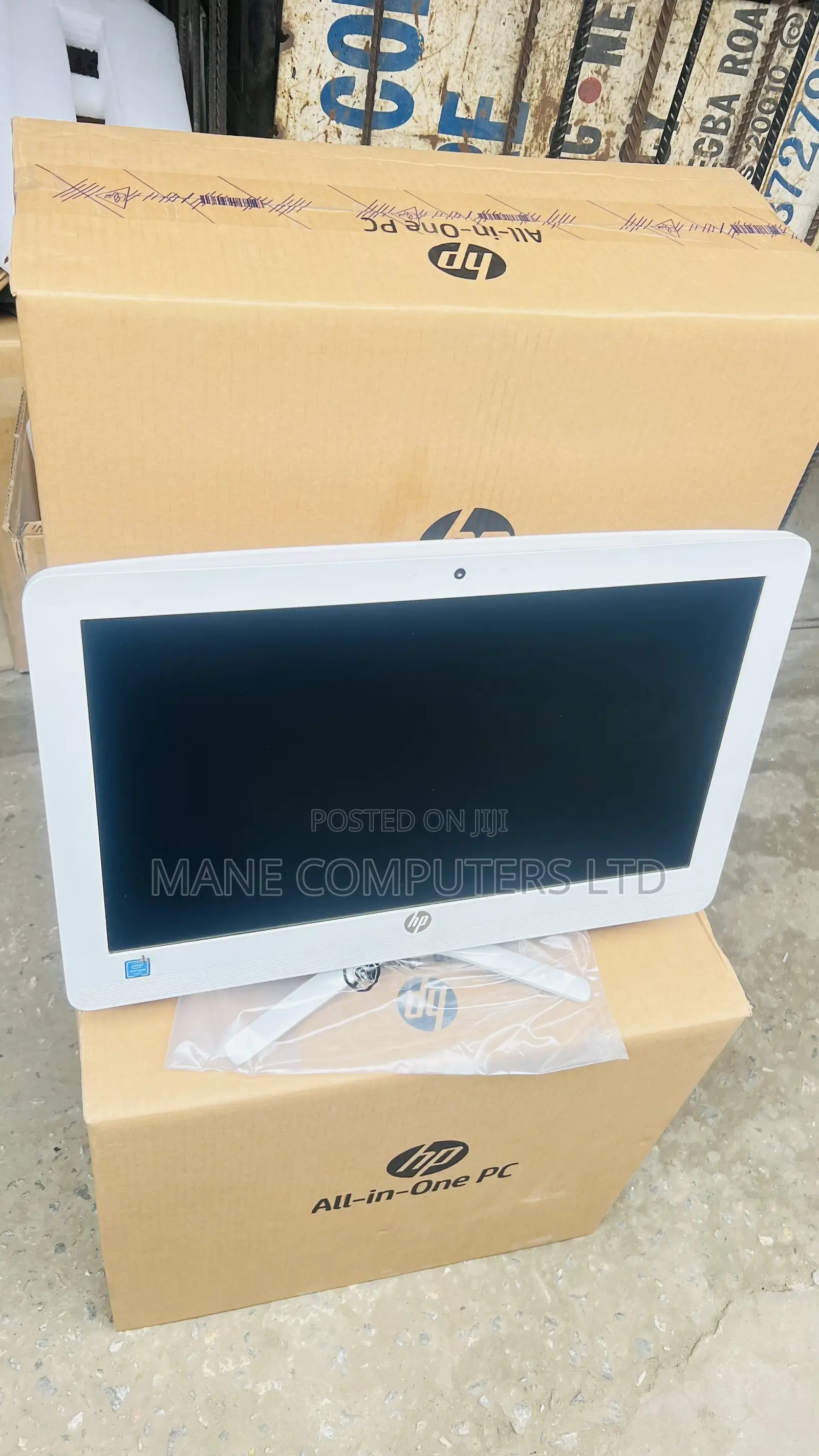 New Desktop Computer HP 200 G4 All-in-One 4GB Intel HDD 500GB