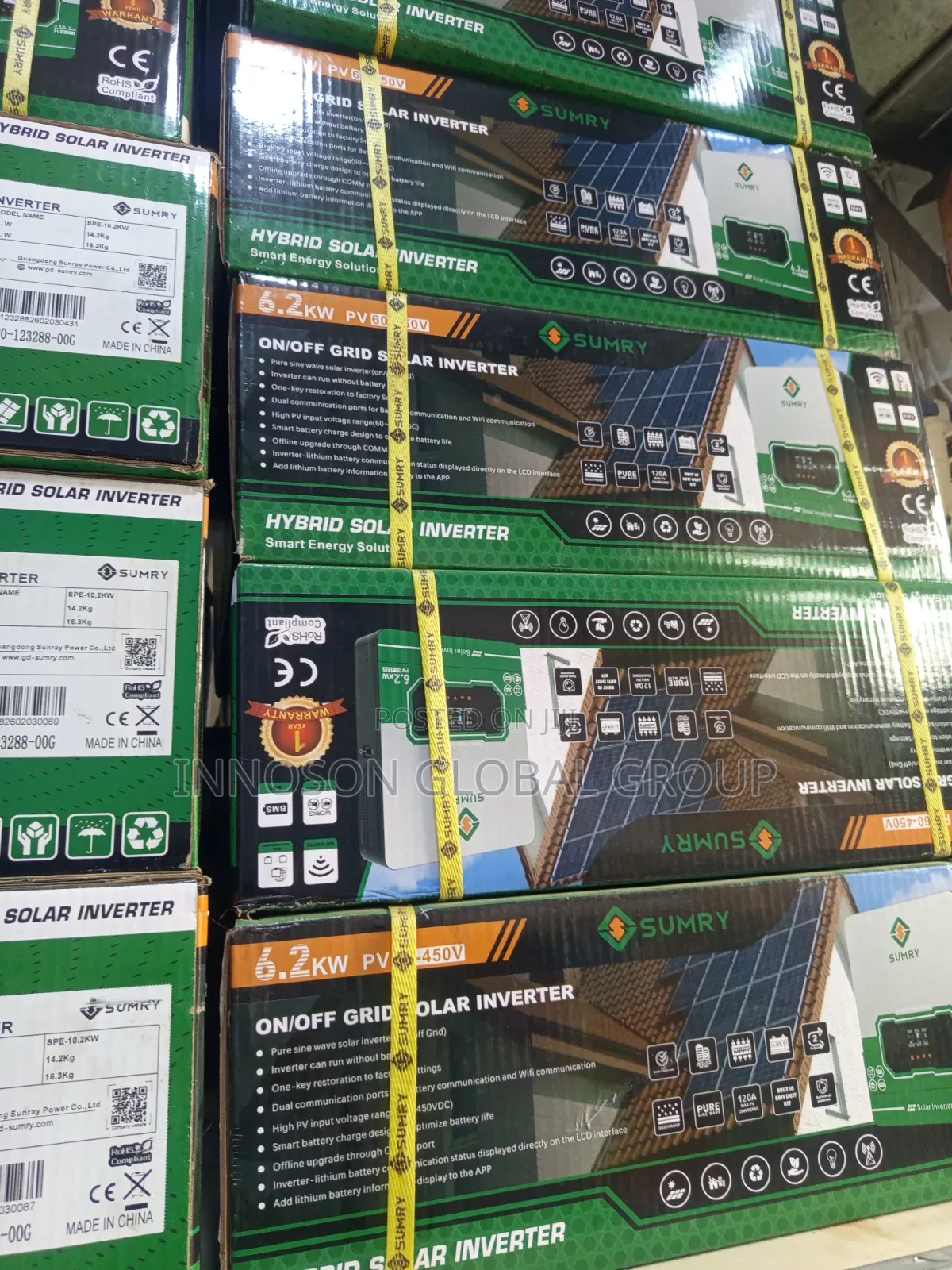 6.2kva 48v Sumry Hybrid Inverter