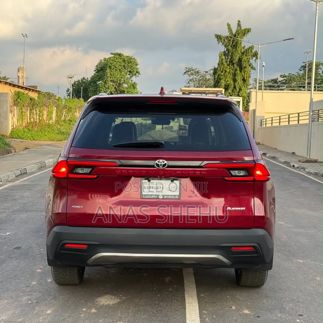 Toyota Highlander Platinum AWD 2024 Red