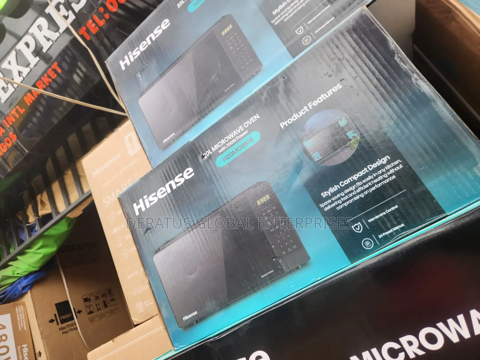 Hisense 700W Microwave Oven 20L _ 24 Preset Menus