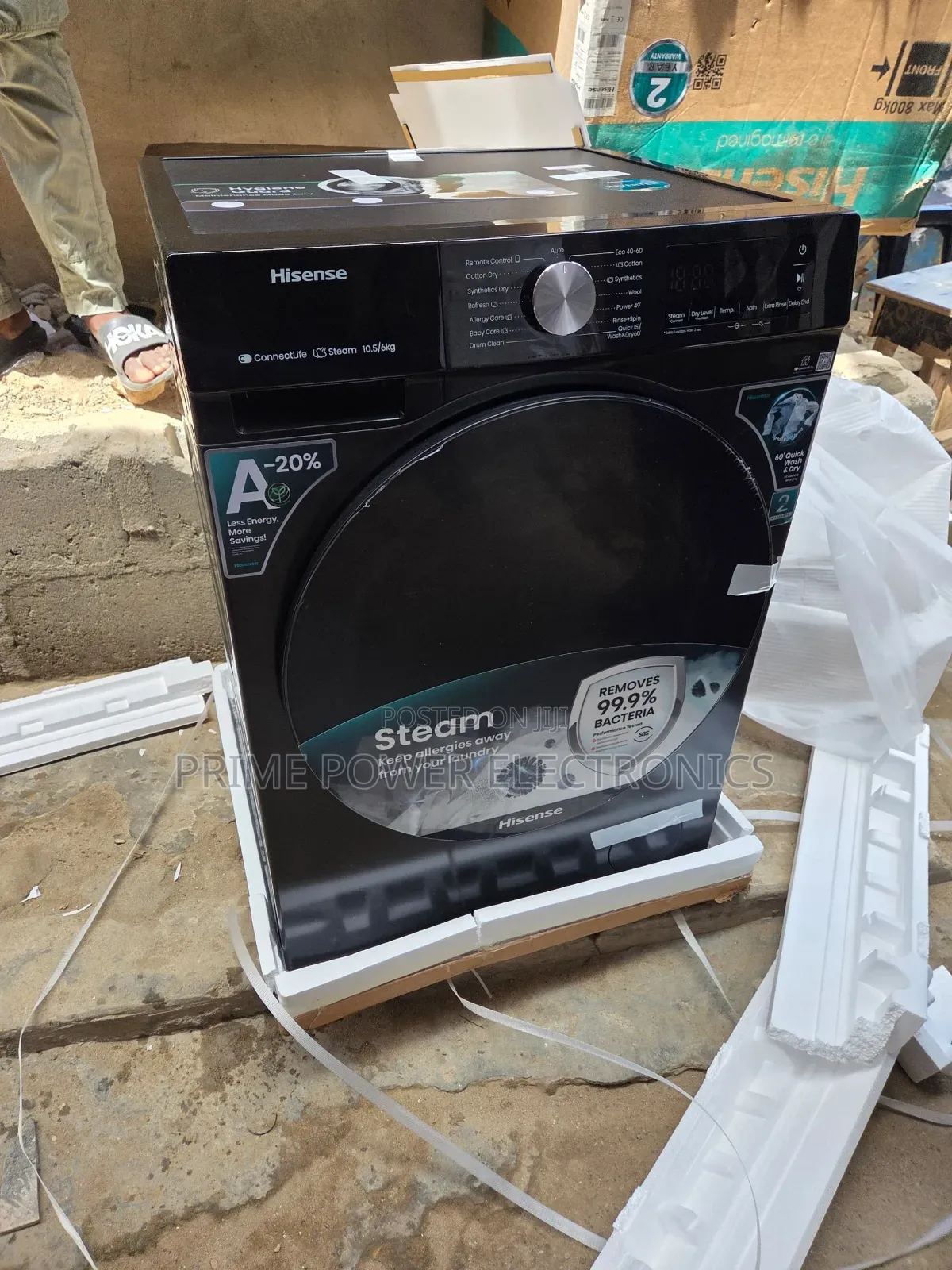 12KG Hisense Wash Dry Washing Machine – Powerful Reliable