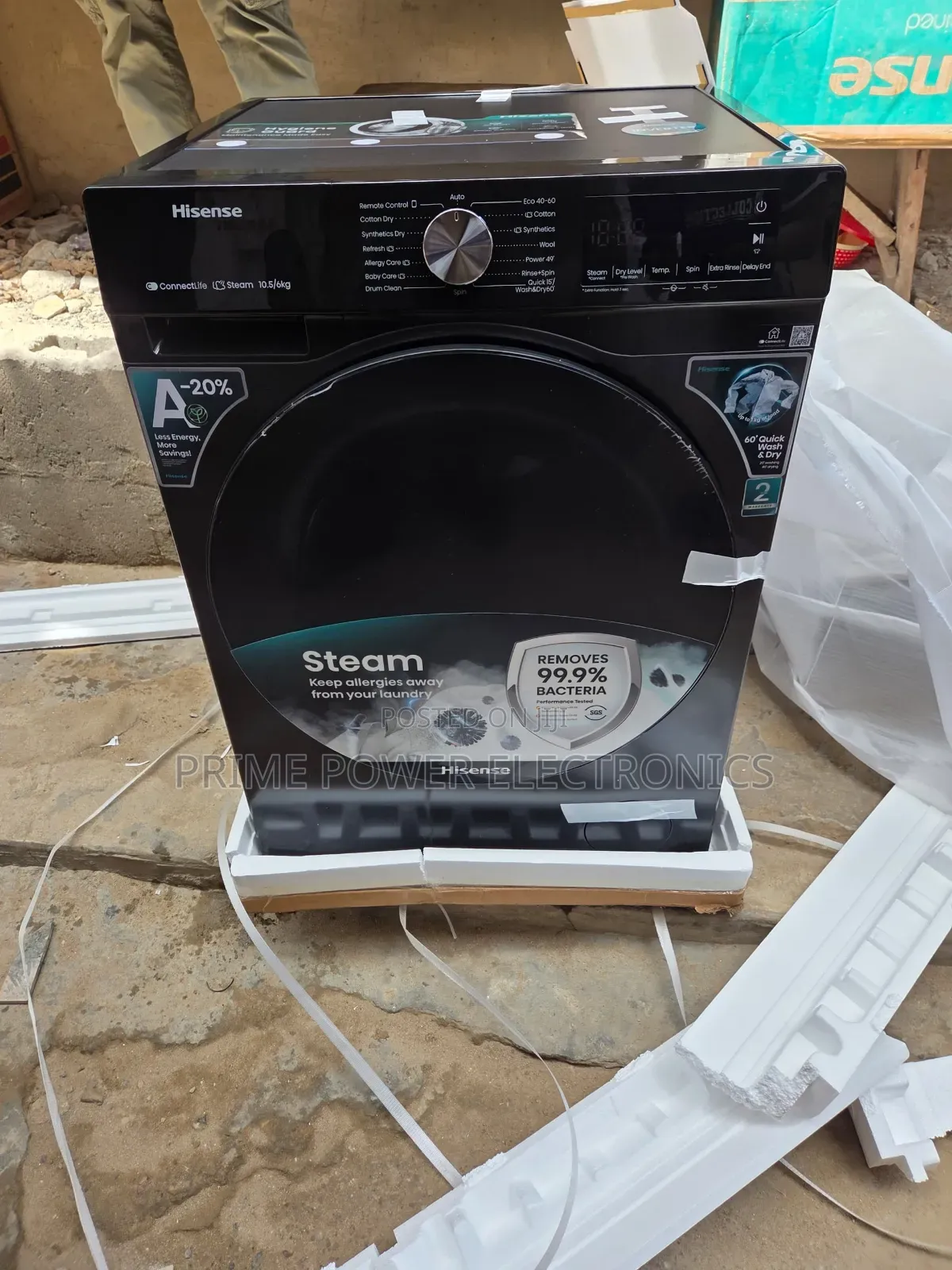 Upgrade Your Laundry With Hisense 12KG Wash Dry