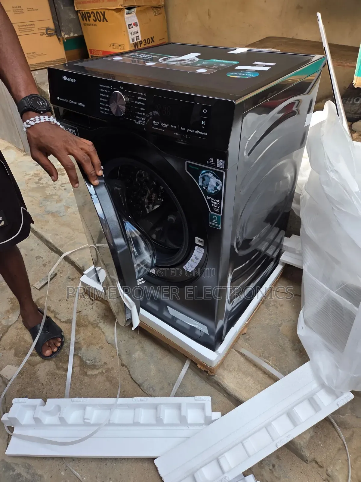 12KG Hisense Washer Dryer – Easy, Fast Convenient