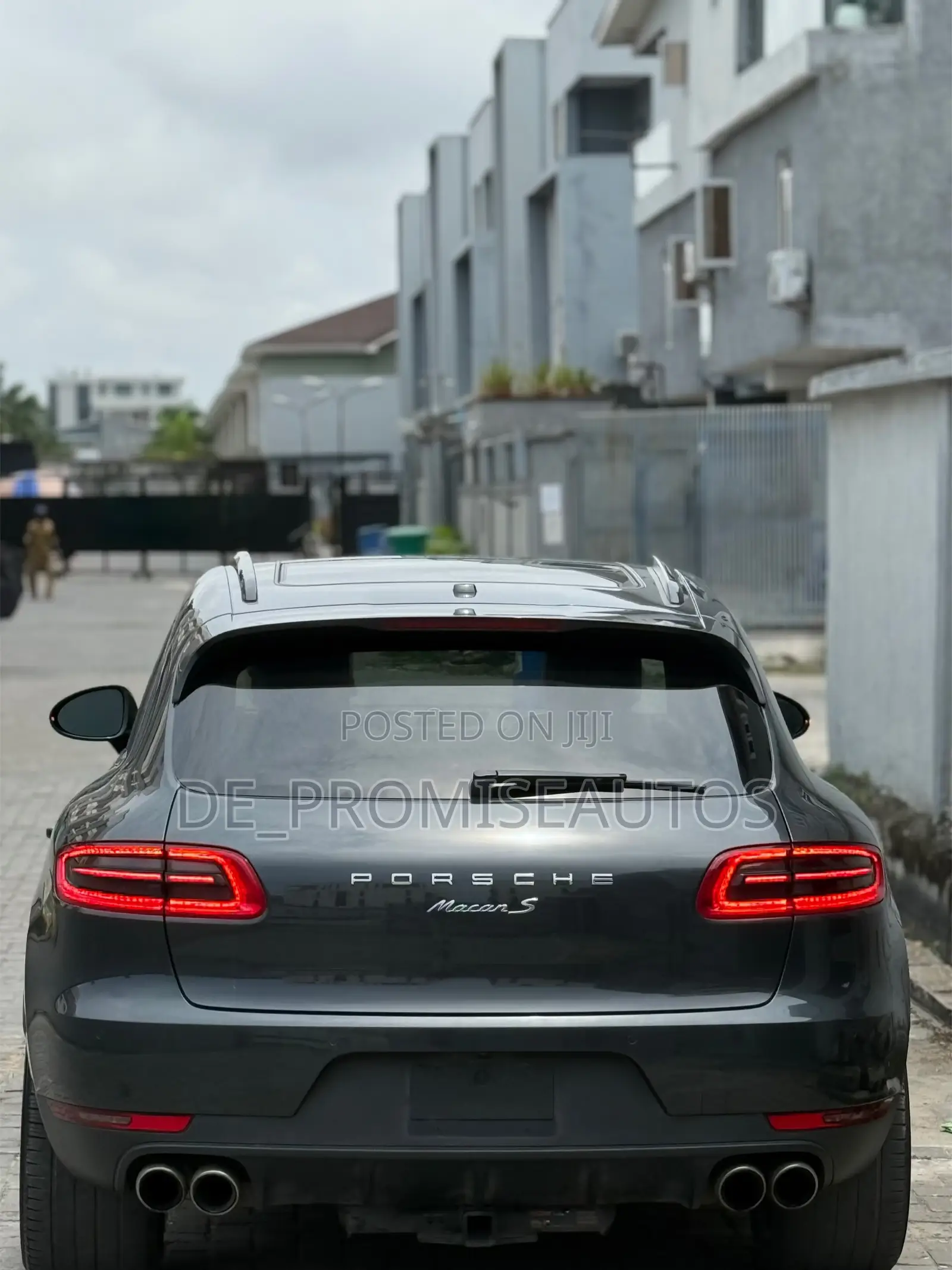 Porsche Macan S 2018 Black