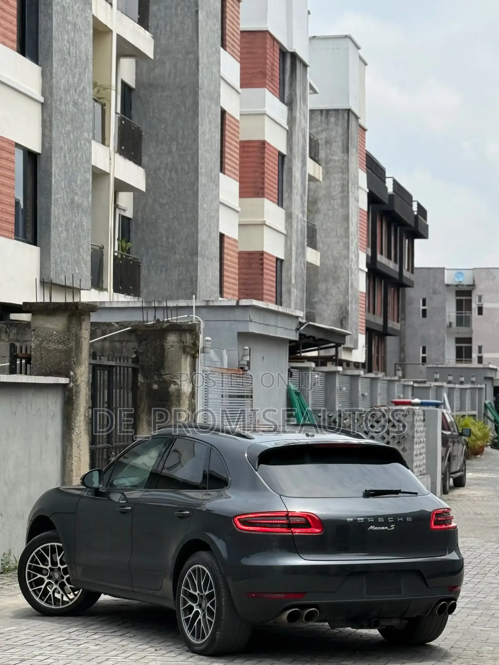 Porsche Macan S 2018 Black