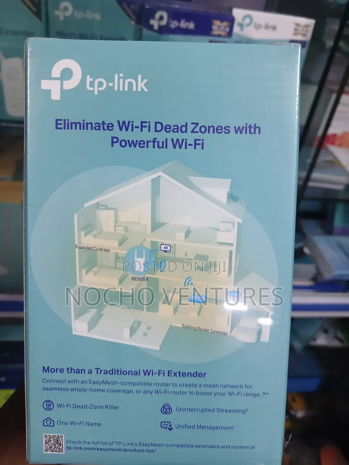 TP-Link Re605x Ax1800 WiFi 6 Range Extender