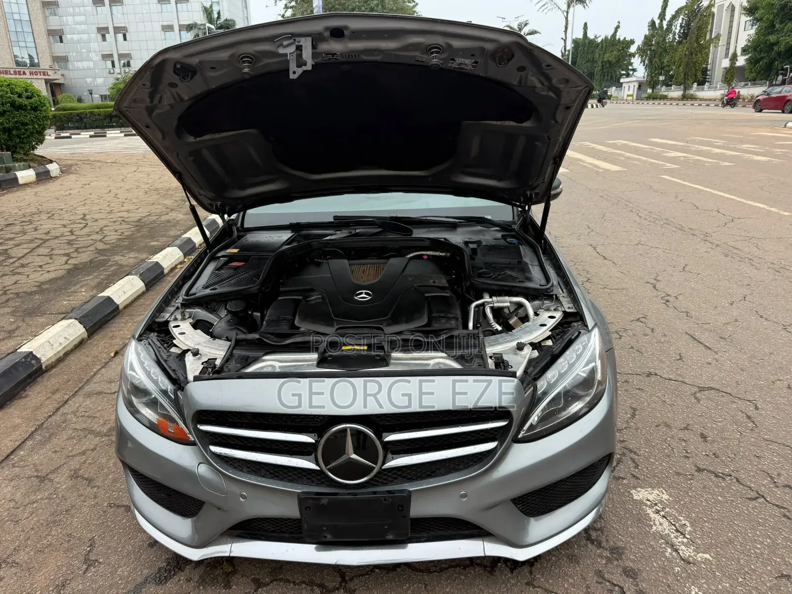Mercedes-Benz C400 2016 Gray