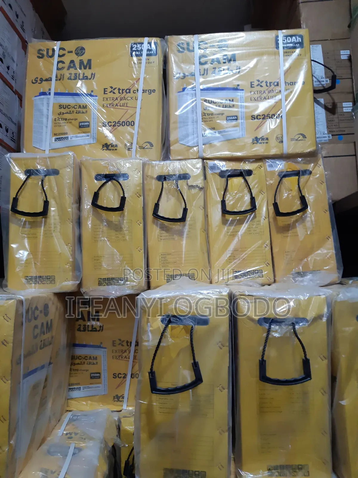 250ah 12v Suc Cam Tubular Battery