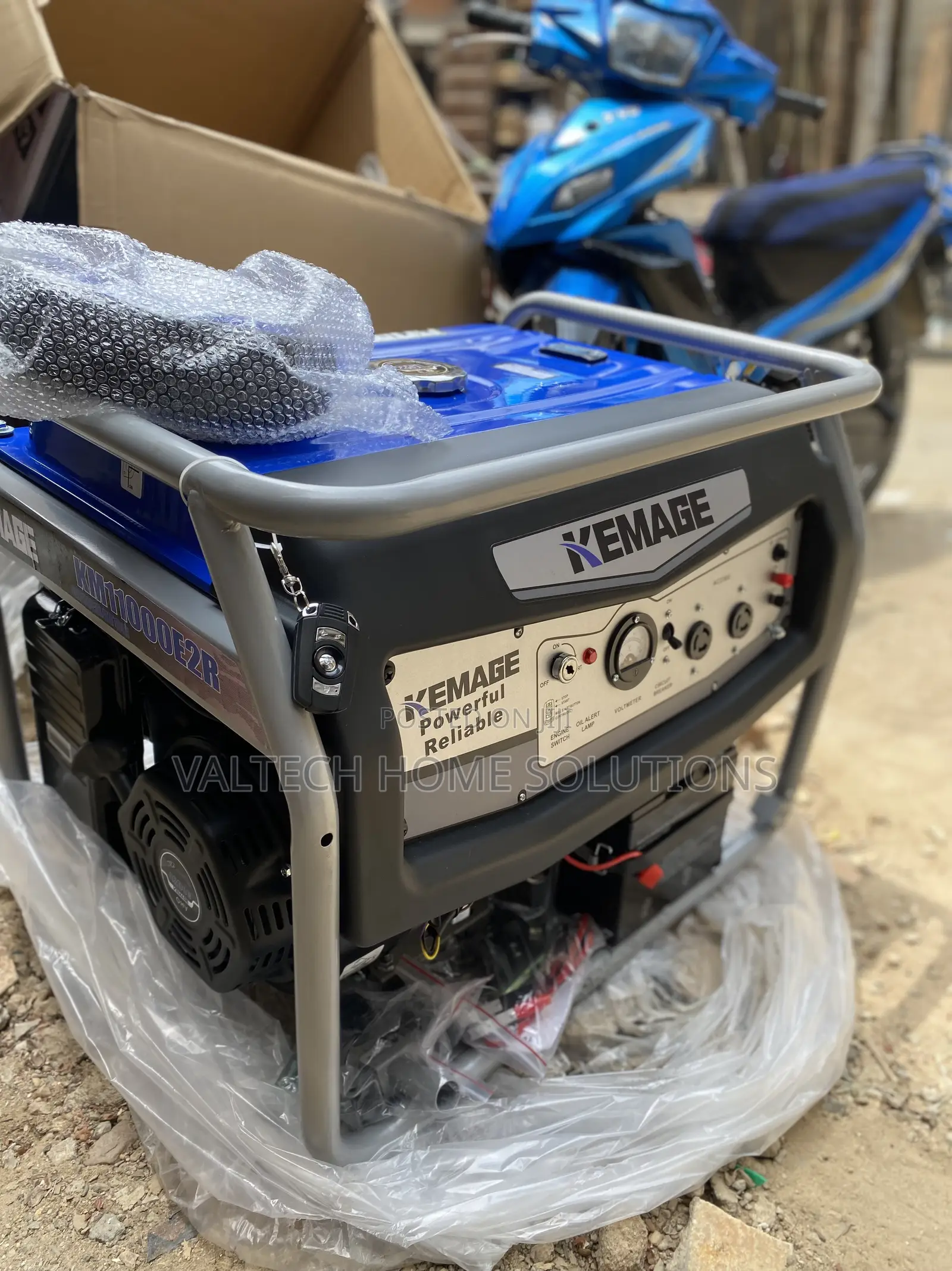 Powerful 10KVA Kemage Petrol Generator for Home Business