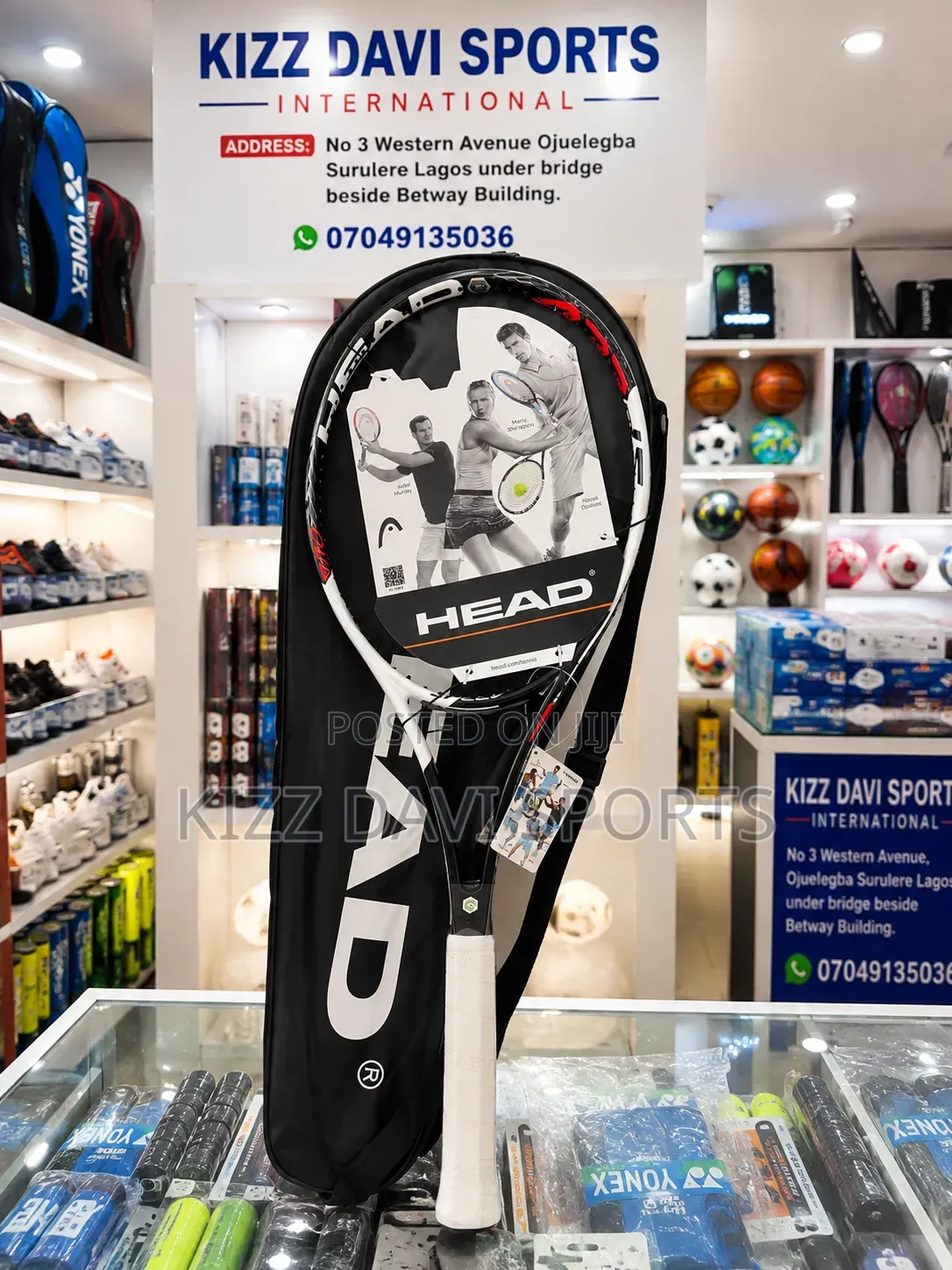 Head Lawn Tennis Racket Weight 310 Length Cm 100 String Pattern18/20
