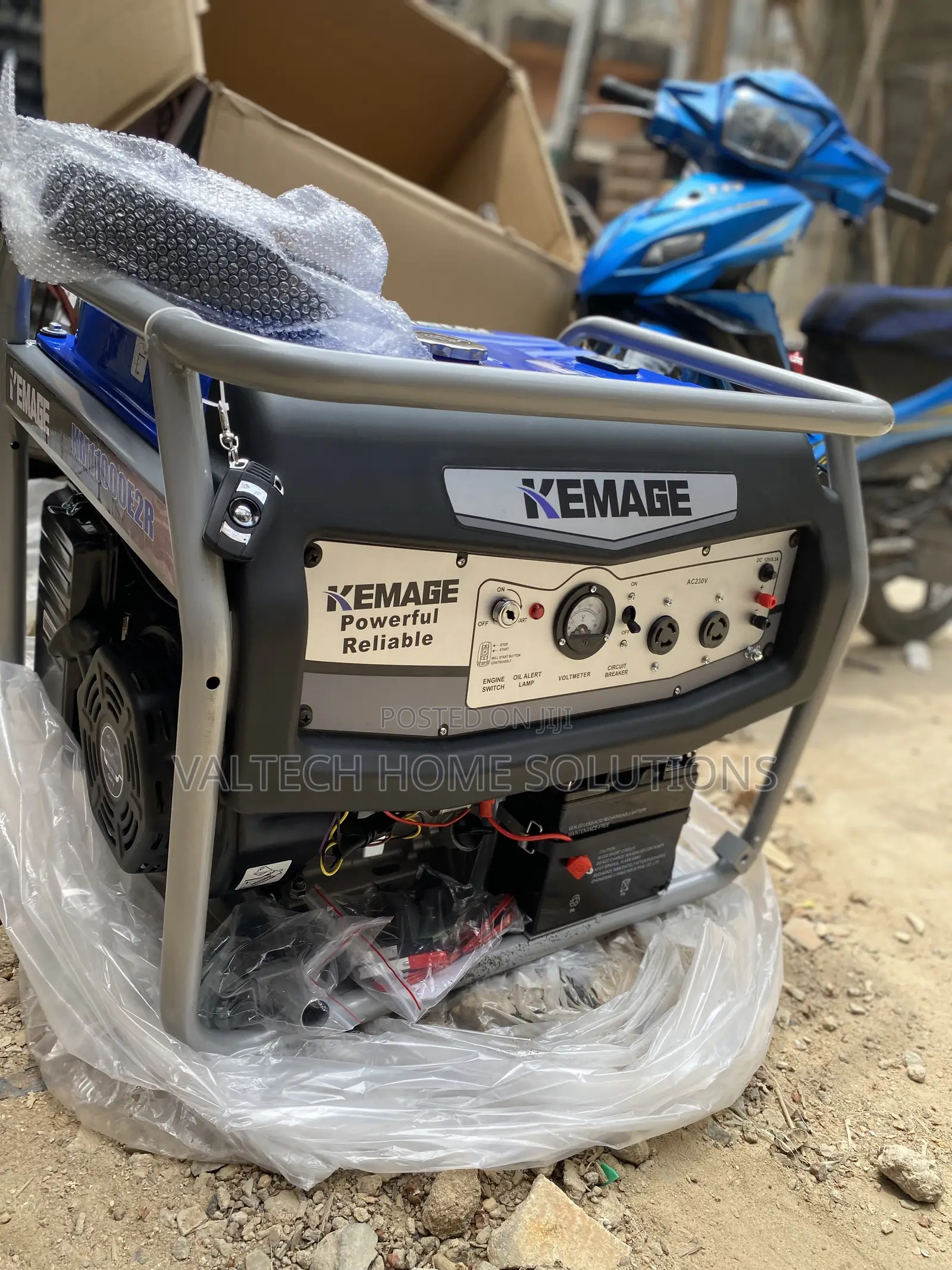 Heavy-Duty 10KVA Kemage Generator With Key Starter