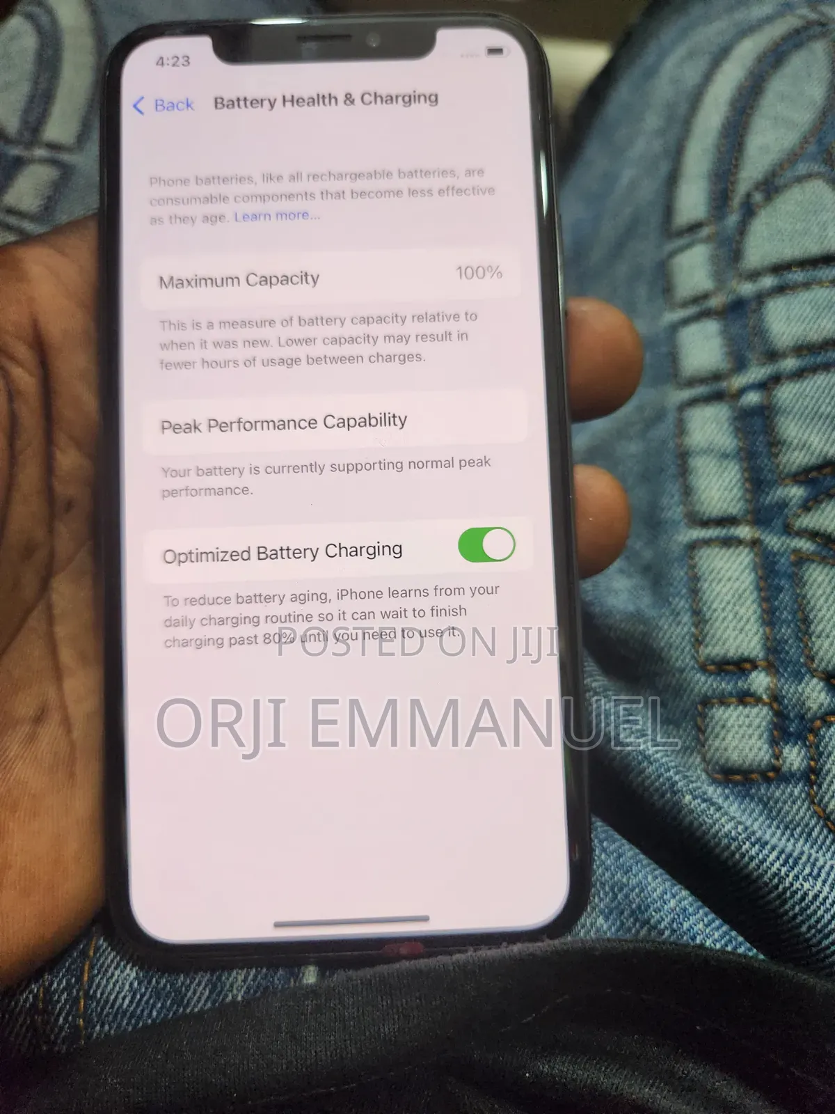Apple iPhone X 64 GB Black