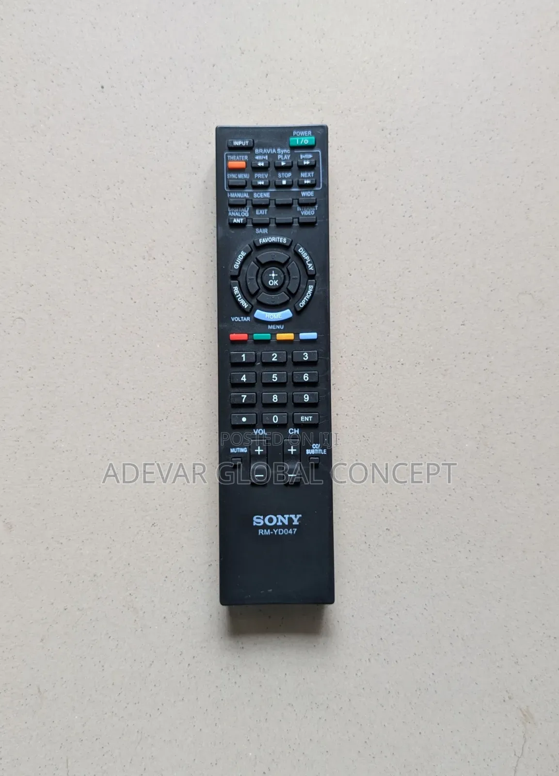 Sony Led LCD Home Threater TV Replacement Remote Cotrol