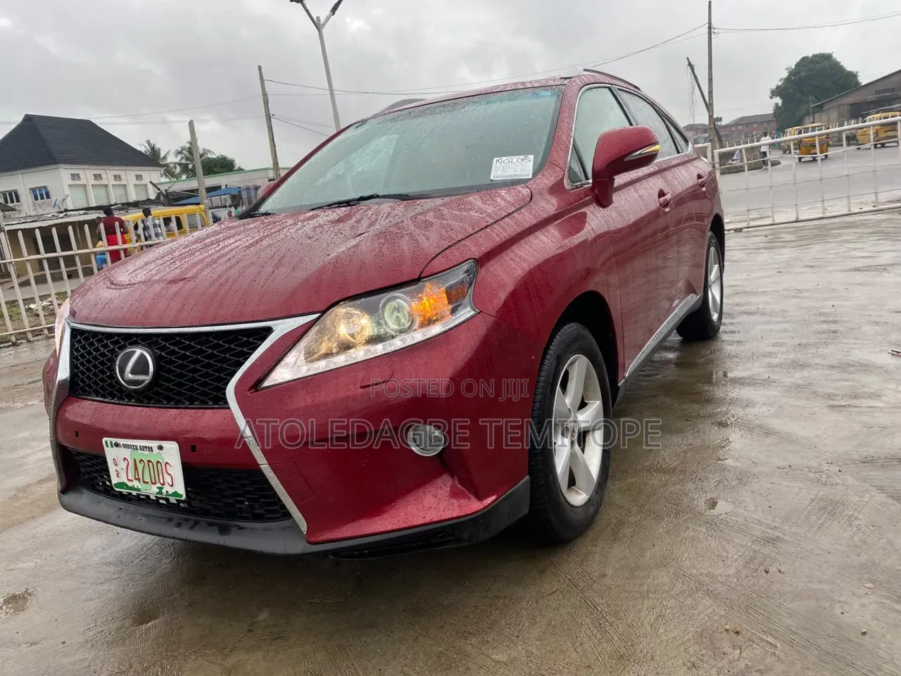 Lexus RX 350 2010 Burgundy