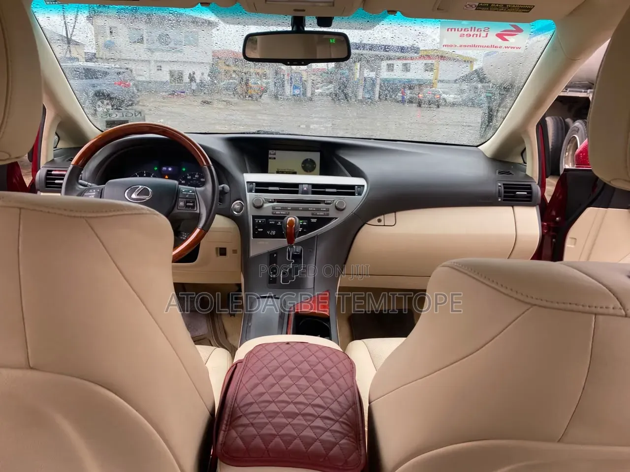 Lexus RX 350 2010 Burgundy