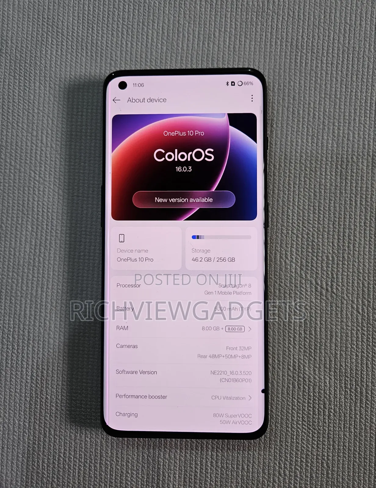 OnePlus 10 Pro 256 GB Black