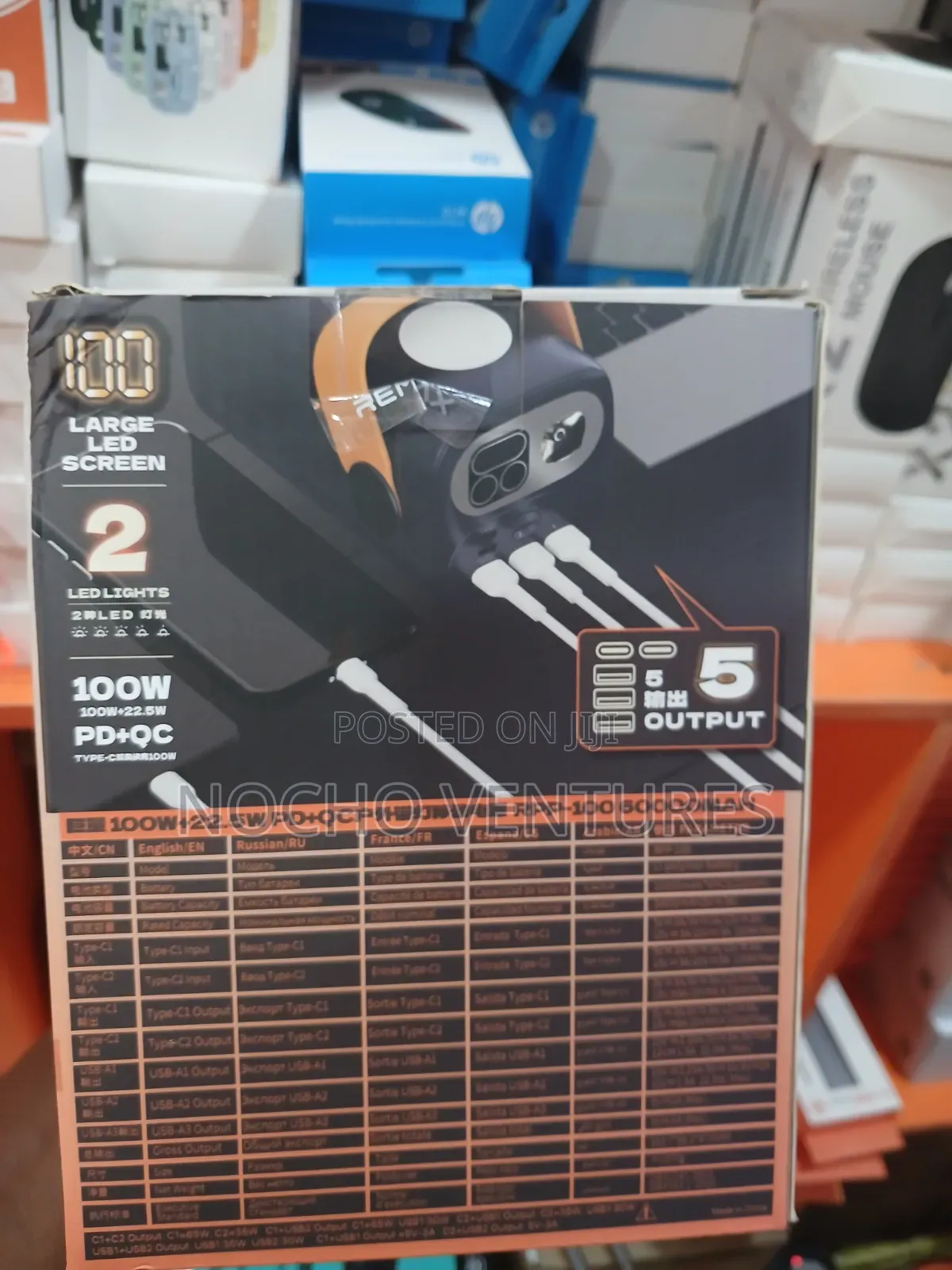 Remax 60000mah Fp 103 200w Laptop Power Bank