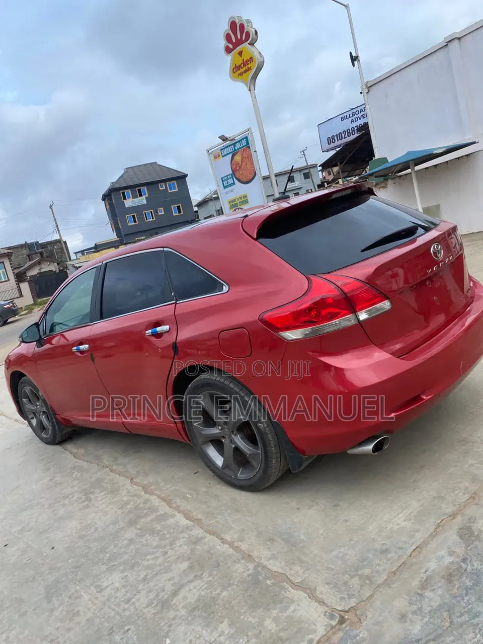 Toyota Venza AWD 2012 Red