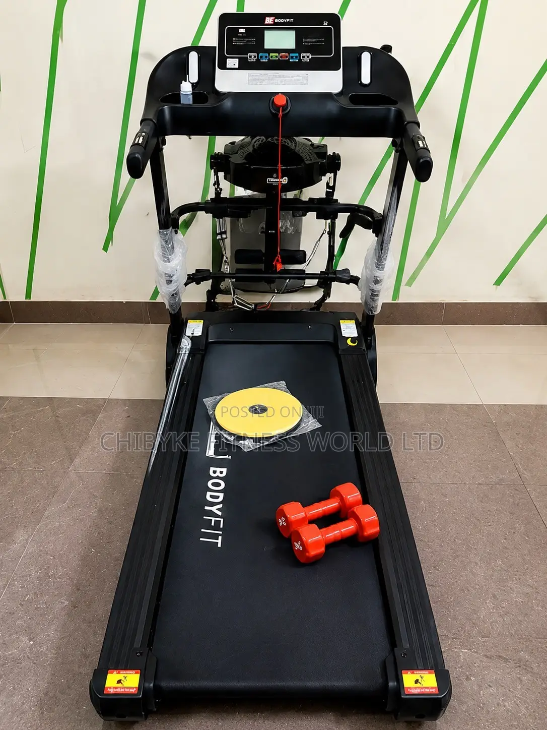 2.5hp Brand New Treadmill With Auto Incline (120kg Userweight)
