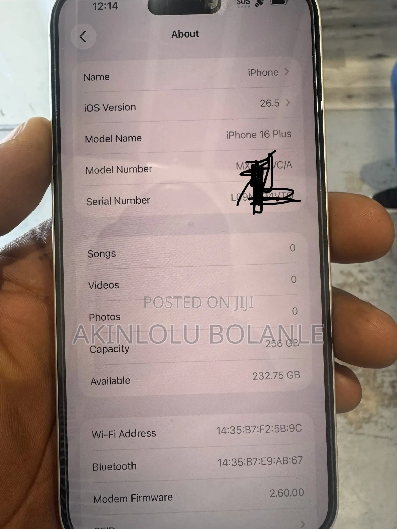 Apple iPhone 16 Plus 256 GB White