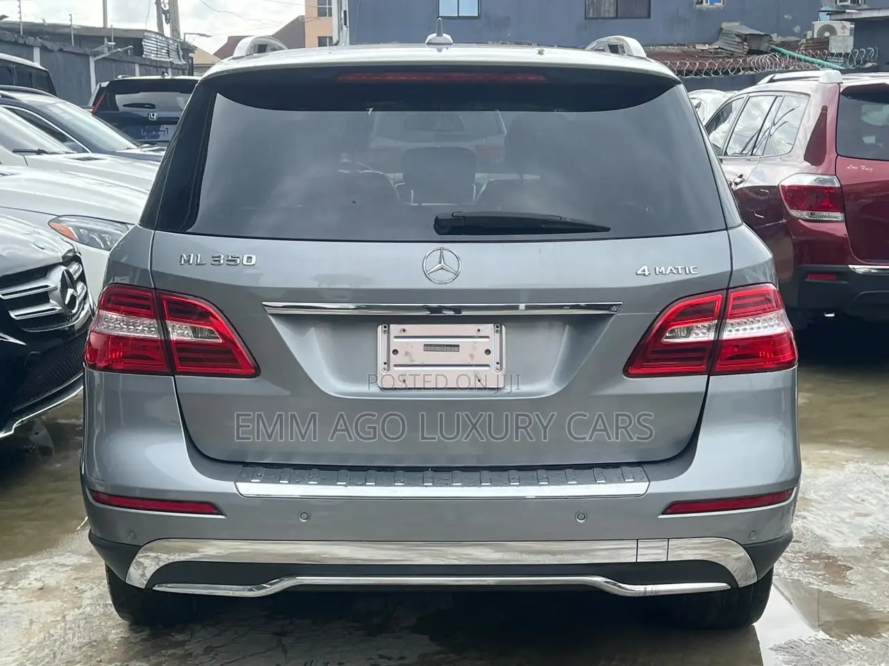Mercedes-Benz M Class ML350 4MATIC 4dr SUV AWD (3.5L 6cyl 7A) 2015 Gray
