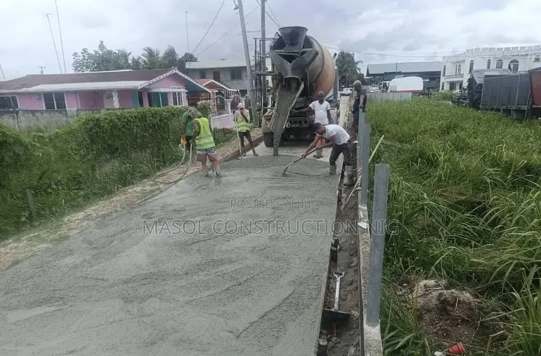 Road Construction, Paving Stone Interlock