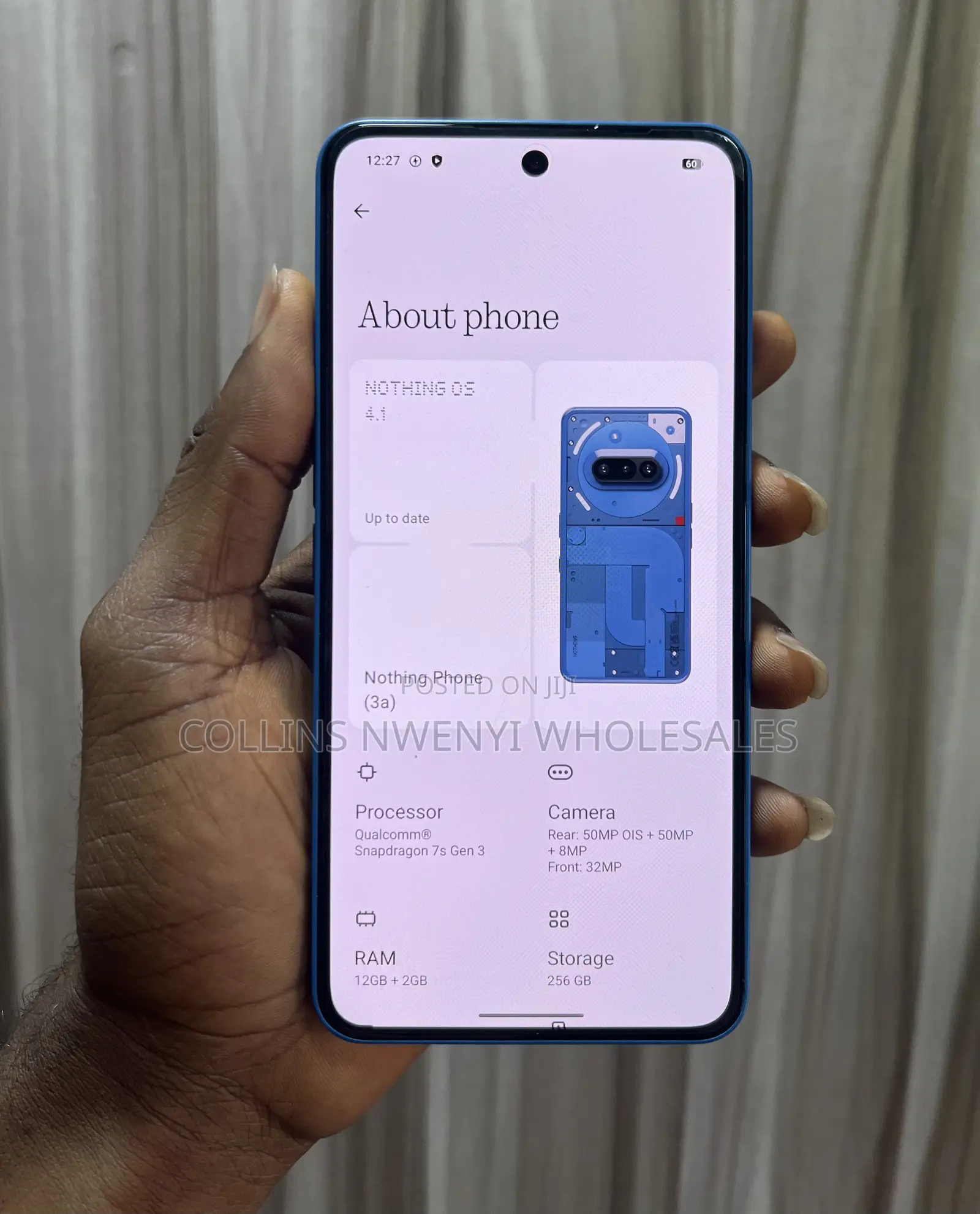 Nothing Phone 3a 256 GB Blue