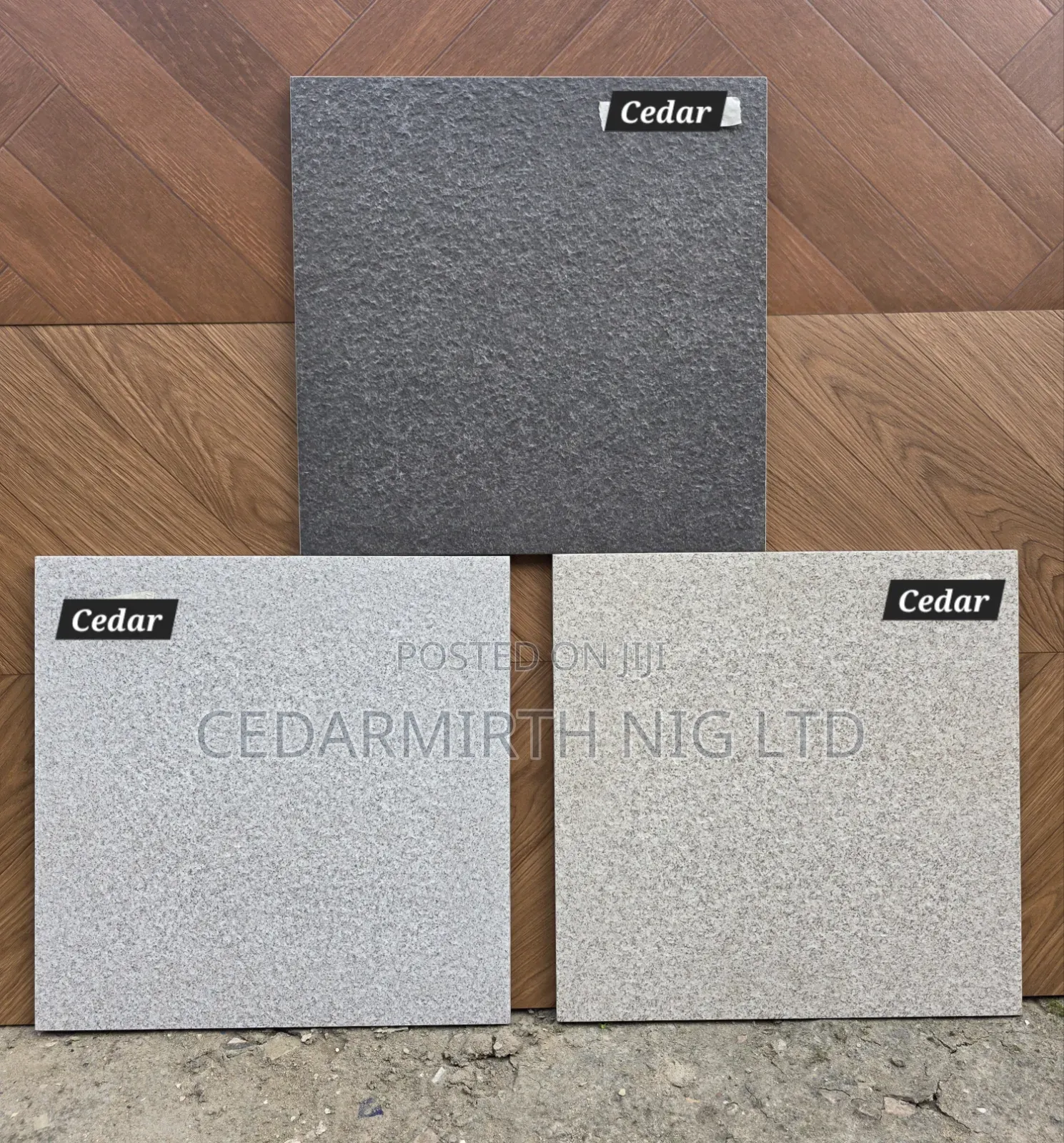 Compound Floor Tiles in 40cm X 40cm Rough Face for You ( 3 Colors ).