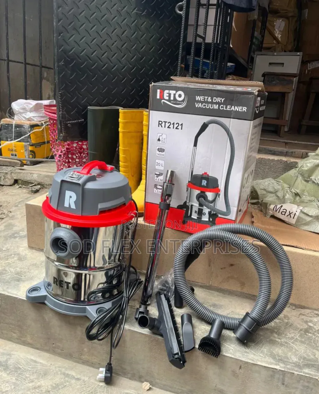 20l Reto 1400w Wet and Dry Vacuum Cleaner Available