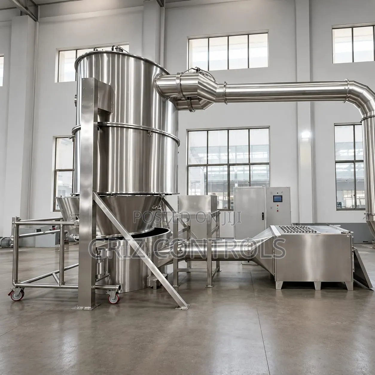 GRIZ CONTROLS Fluidized Bed Granulator and Dryer