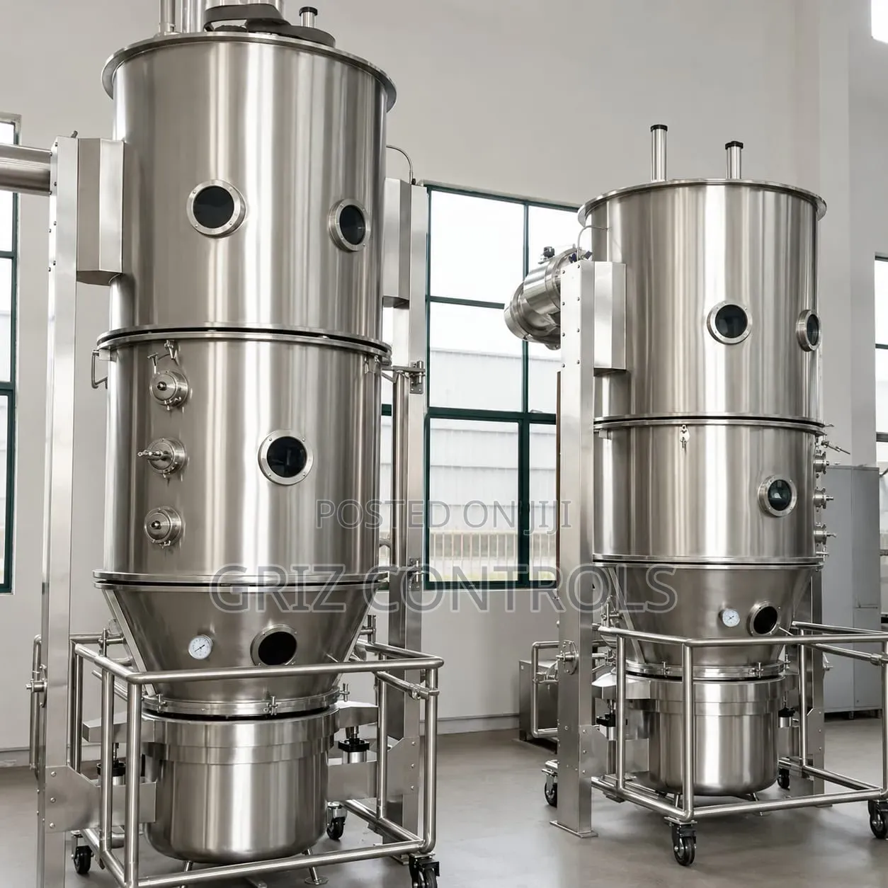 GRIZ CONTROLS Fluidized Bed Granulator and Dryer
