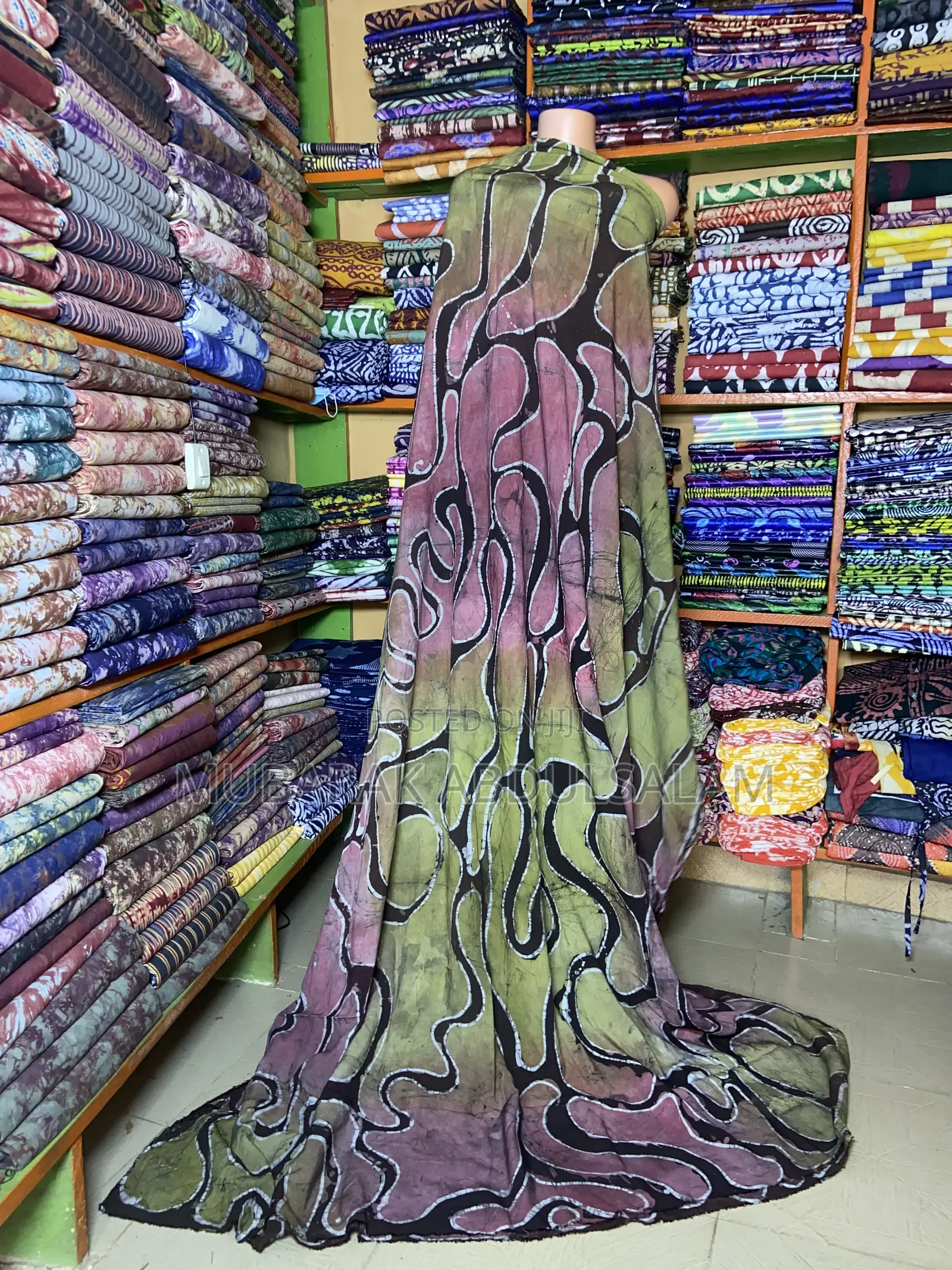 Adire Freehand Batik
