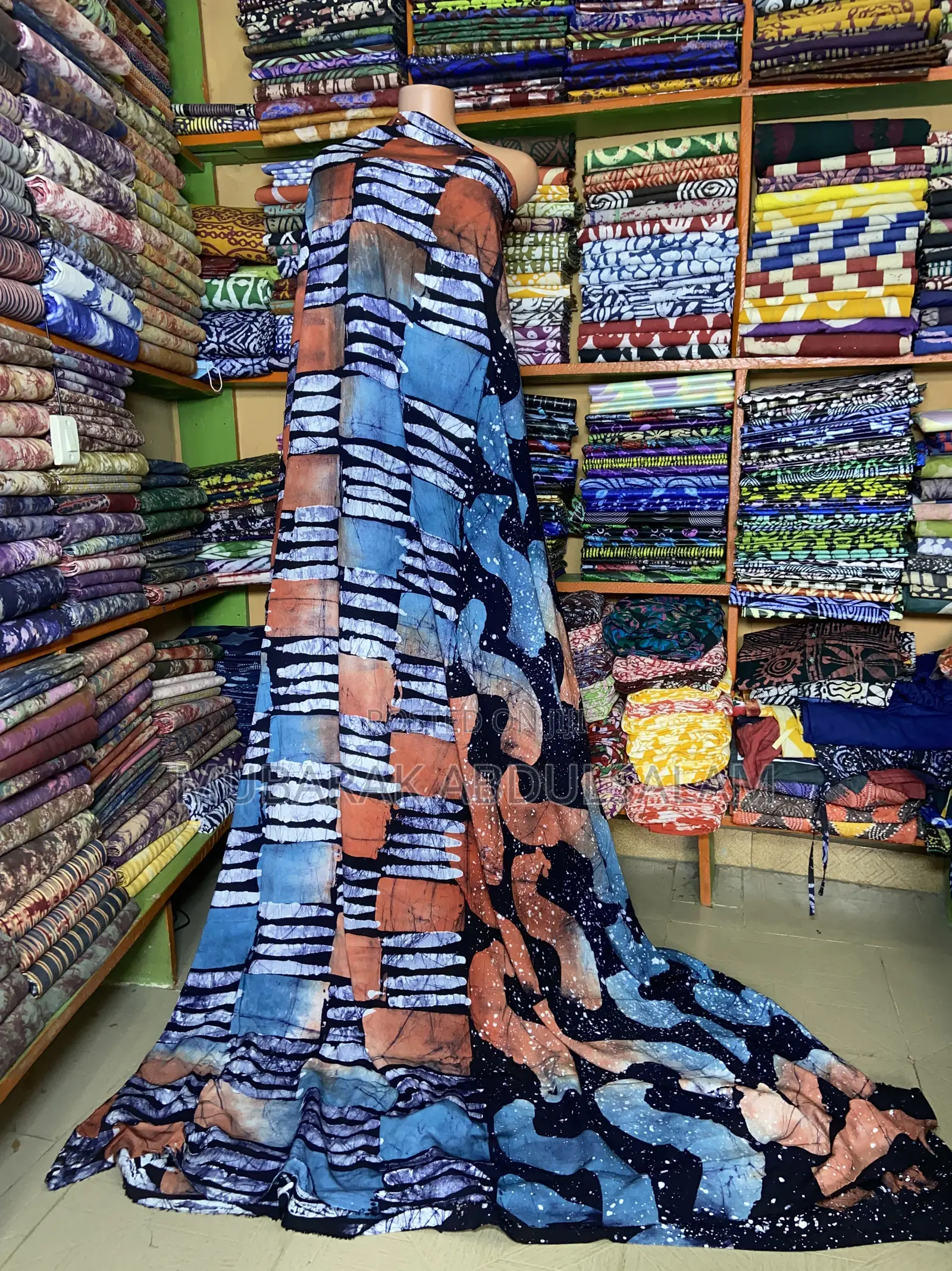 Adire Freehand Batik