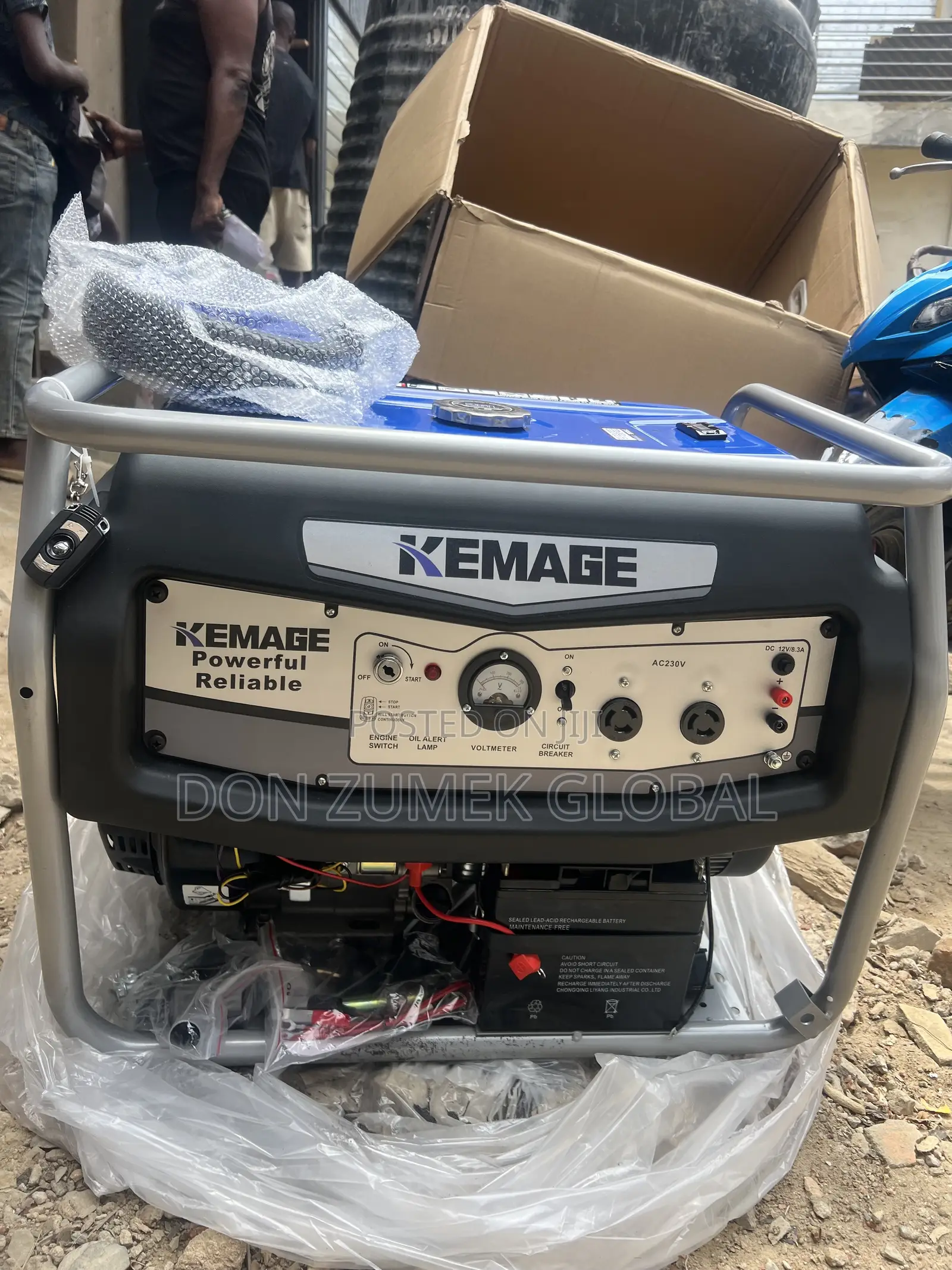 KEMAGE 11000E2R 9kva Generator 100% Copper Coil