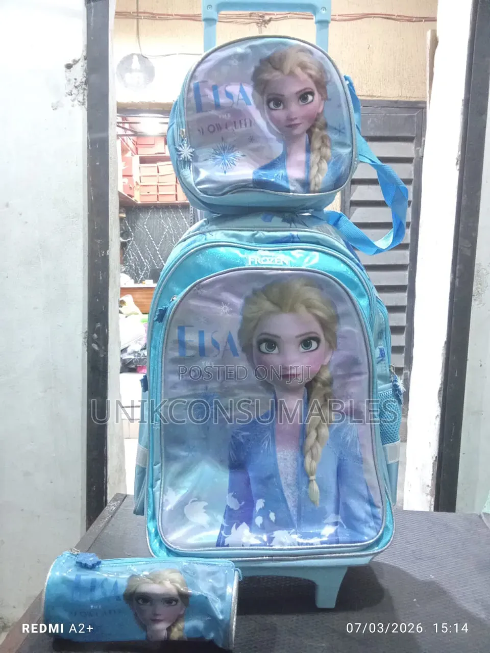 Disney Frozen Trolley School Bag 3 in 1 Set