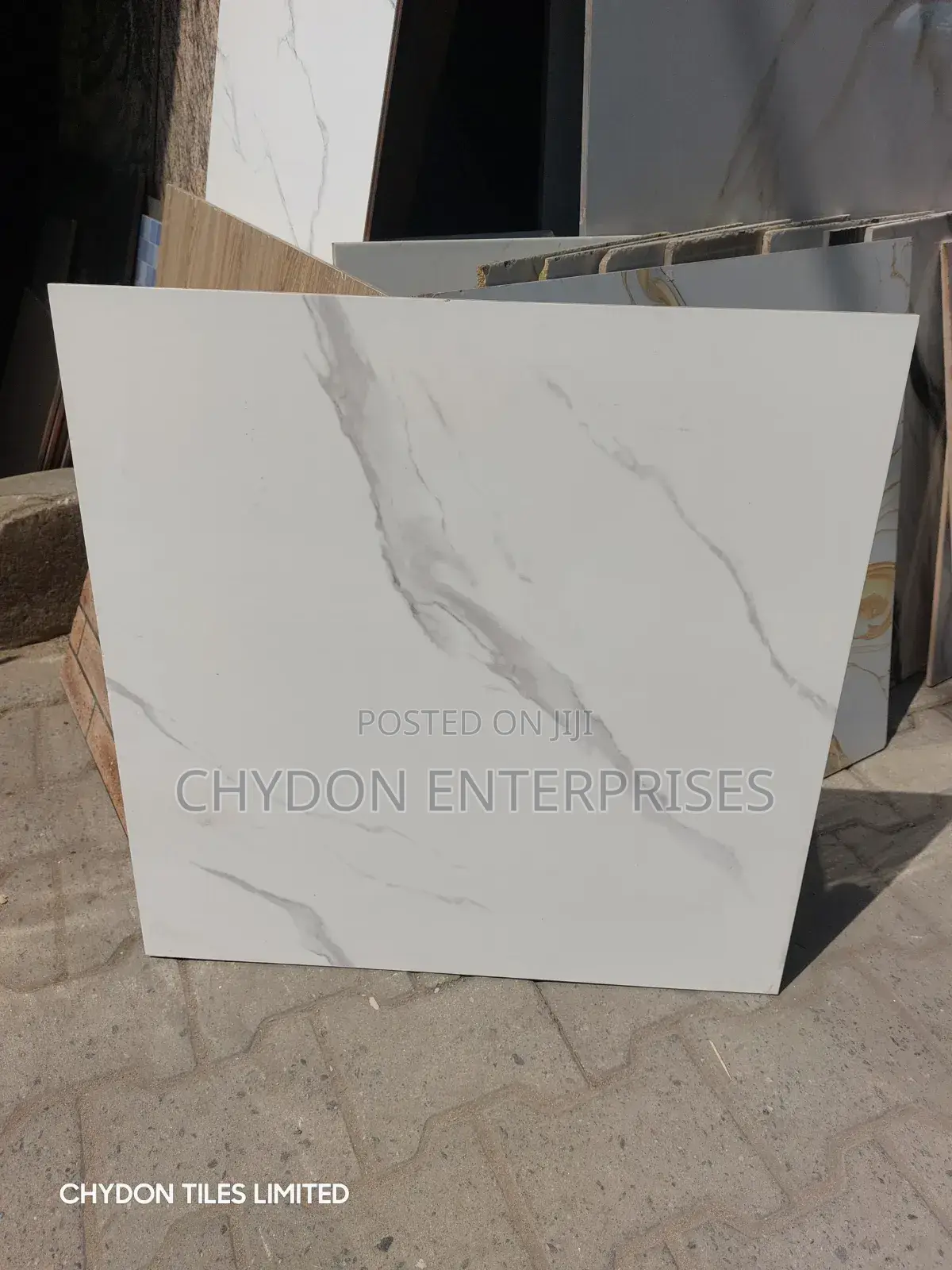 Carara White 60by60 Tiles