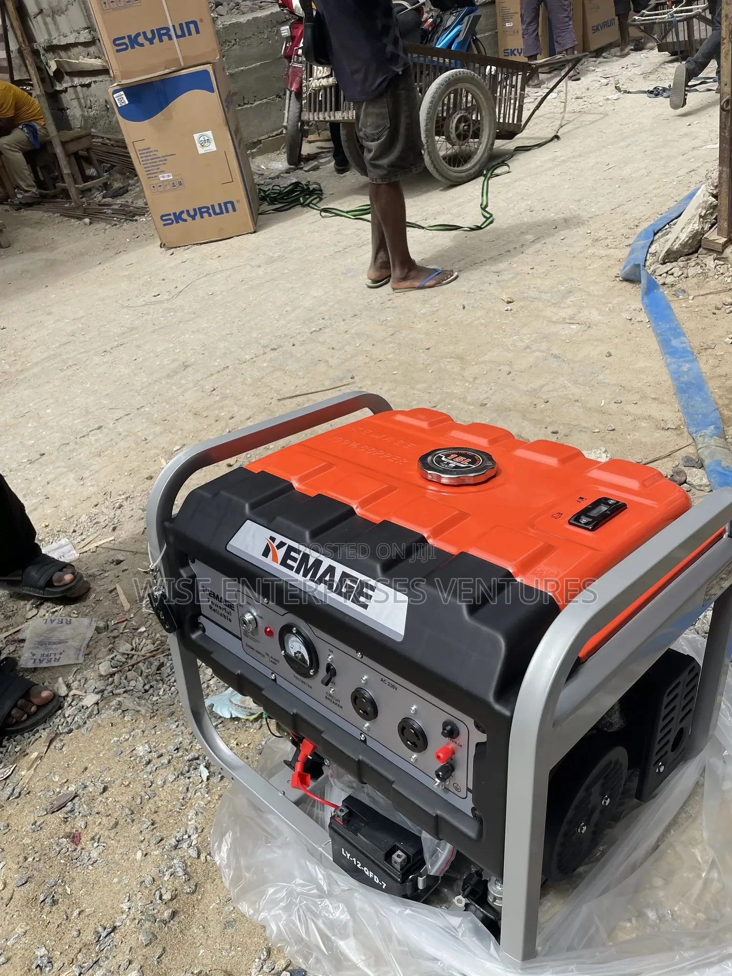 Kemage 5800e2 4.5kva Remote Control 100% Copper Coil
