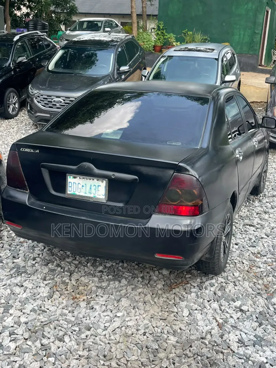 Toyota Corolla 2003 Black
