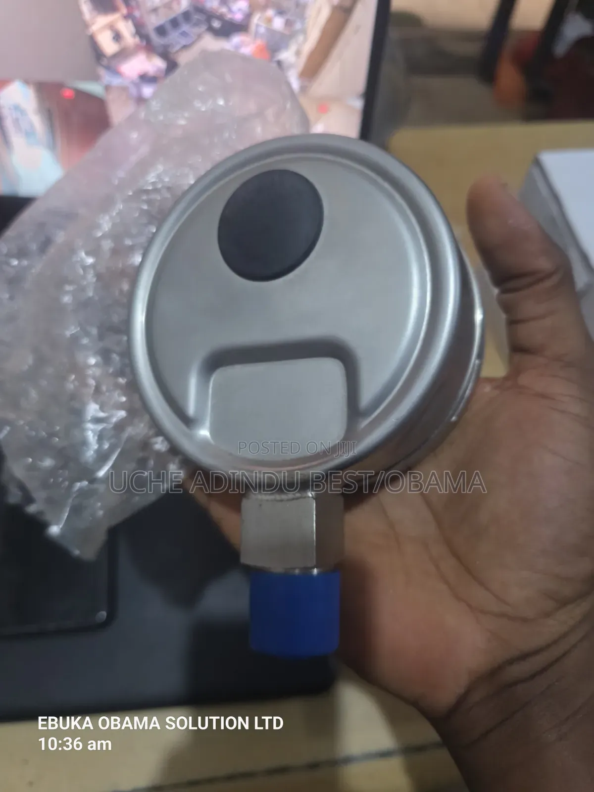Pressure Gauge -1-0,6bar 4inches