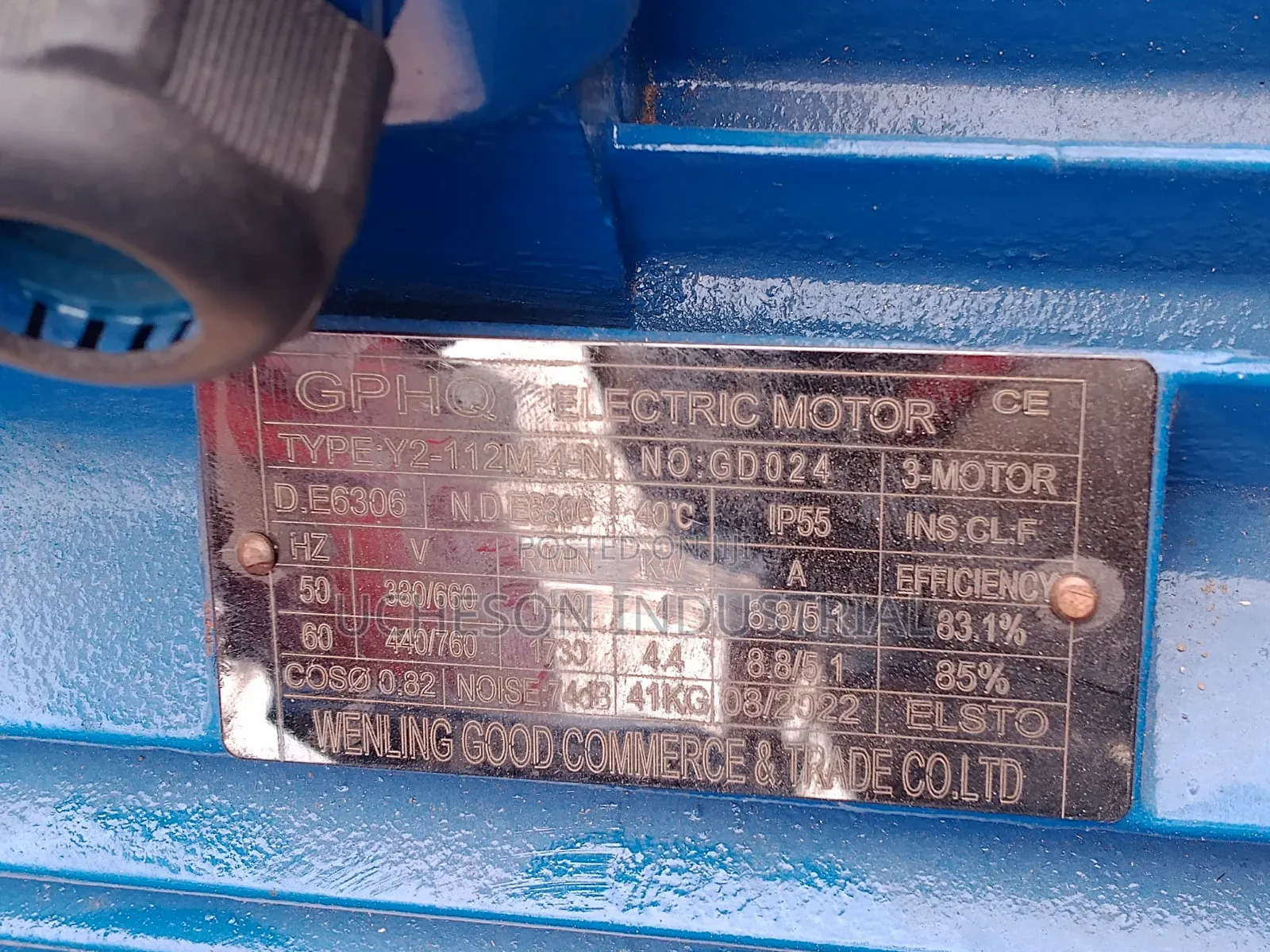 4kw Fa57-10-90b5 Helical Valiable Motor