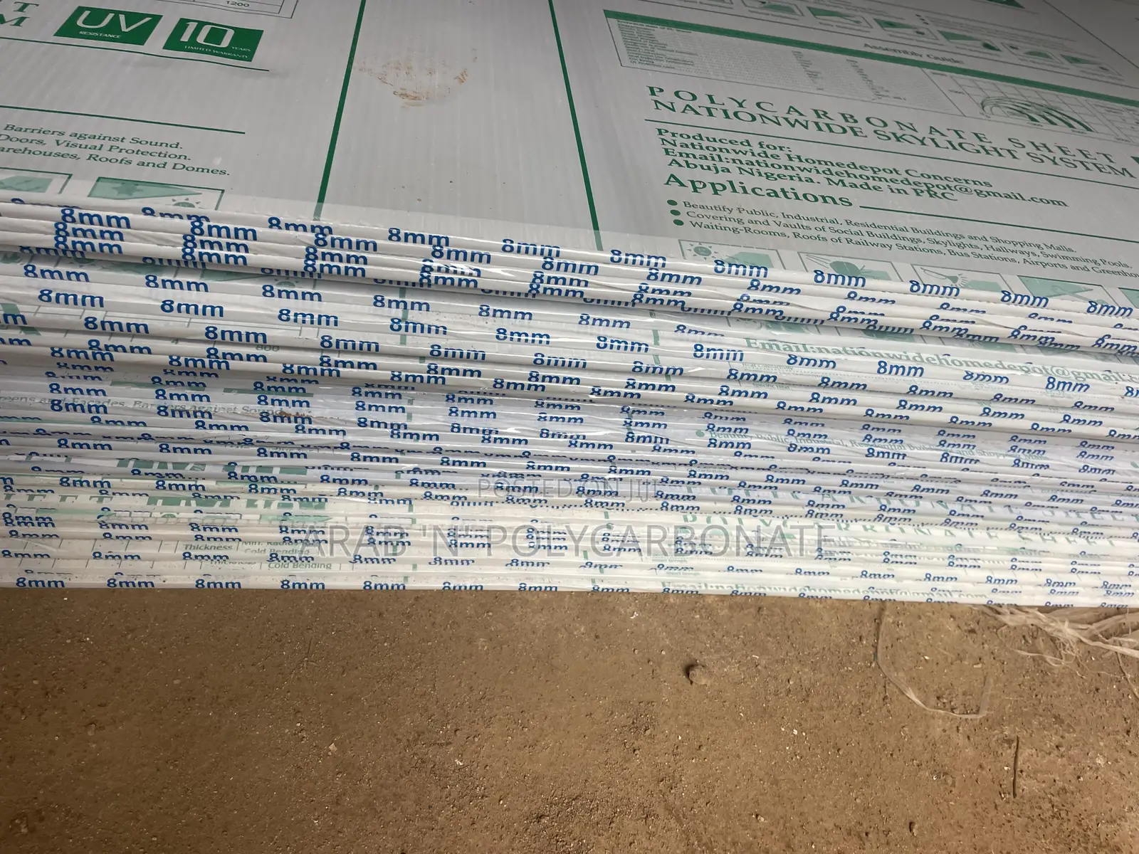 High Caliber Danpalon Polycarbonate Sheets