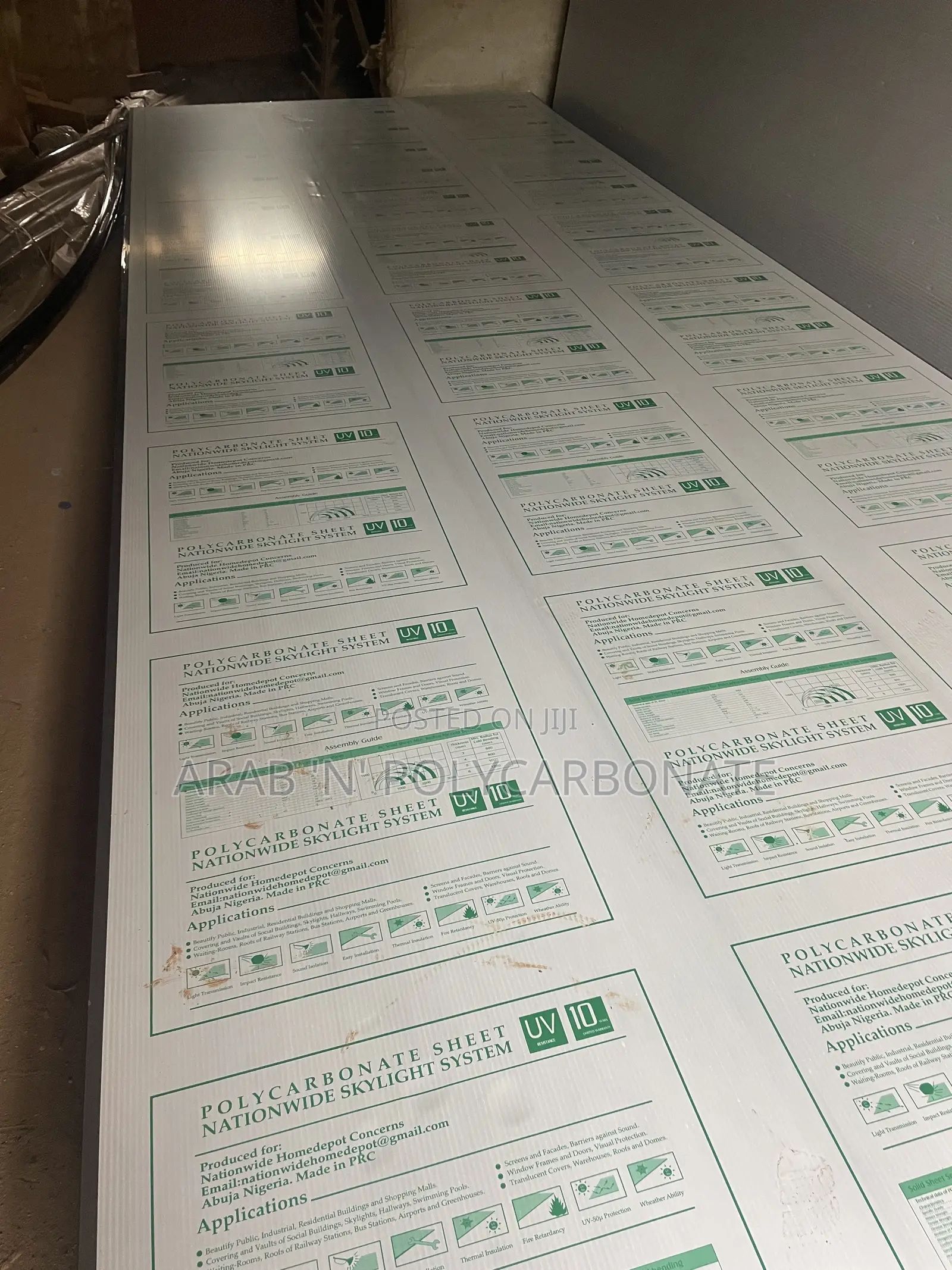 High Caliber Danpalon Polycarbonate Sheets
