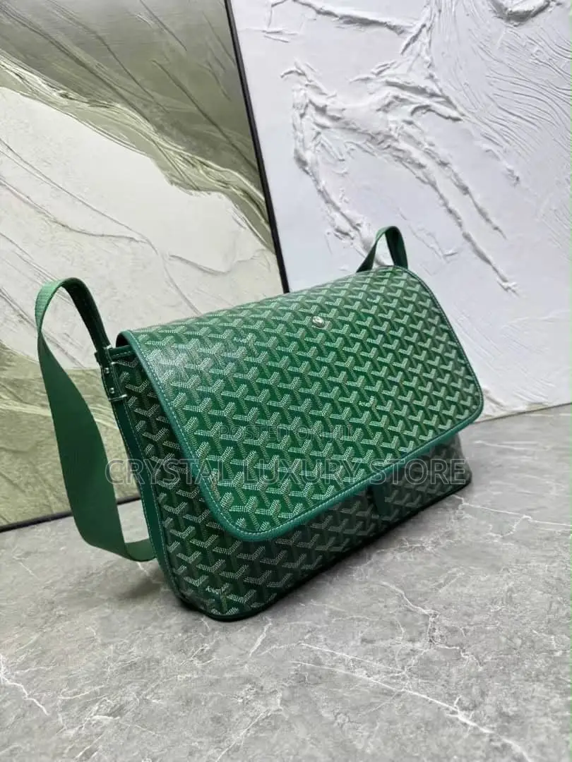 Goyard Quality Luxury Men Genuine Leather Crossbag
