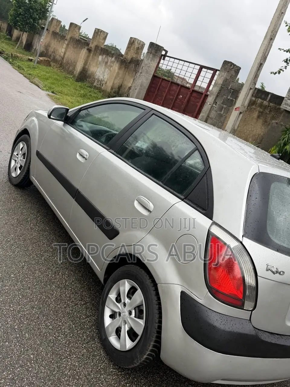 Kia Rio 2010 Silver